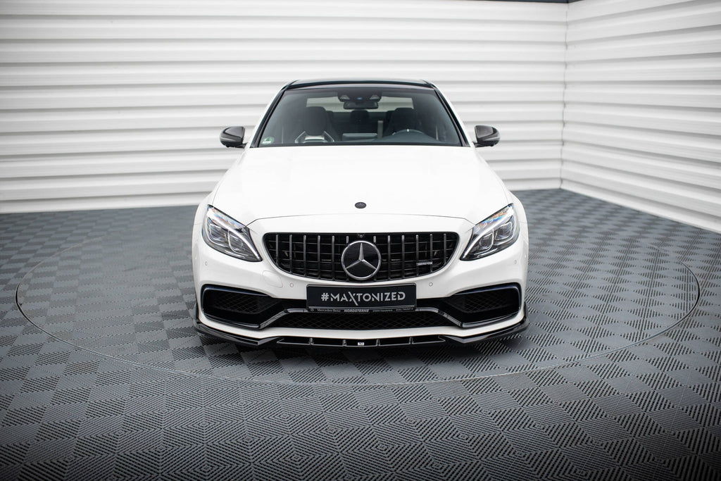Maxton Design Splitter delantero V.2 para Mercedes-AMG C63 Sedan / Estate W205 / S205 - imagen 2