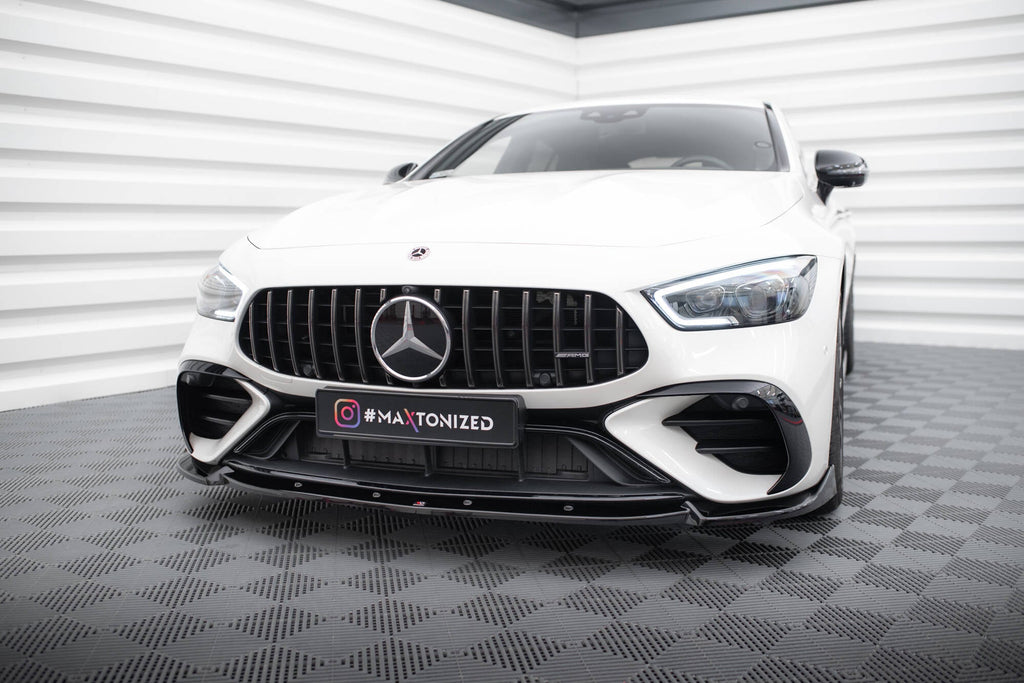 Maxton Design Splitter delantero V.2 para Mercedes-AMG GT 43 4 Door Coupe V8 Styling Package X290 - imagen 1