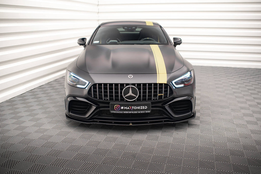 Maxton Design Splitter delantero V.2 para Mercedes-AMG GT 63S 4 Door Coupe Aero X290 - imagen 2