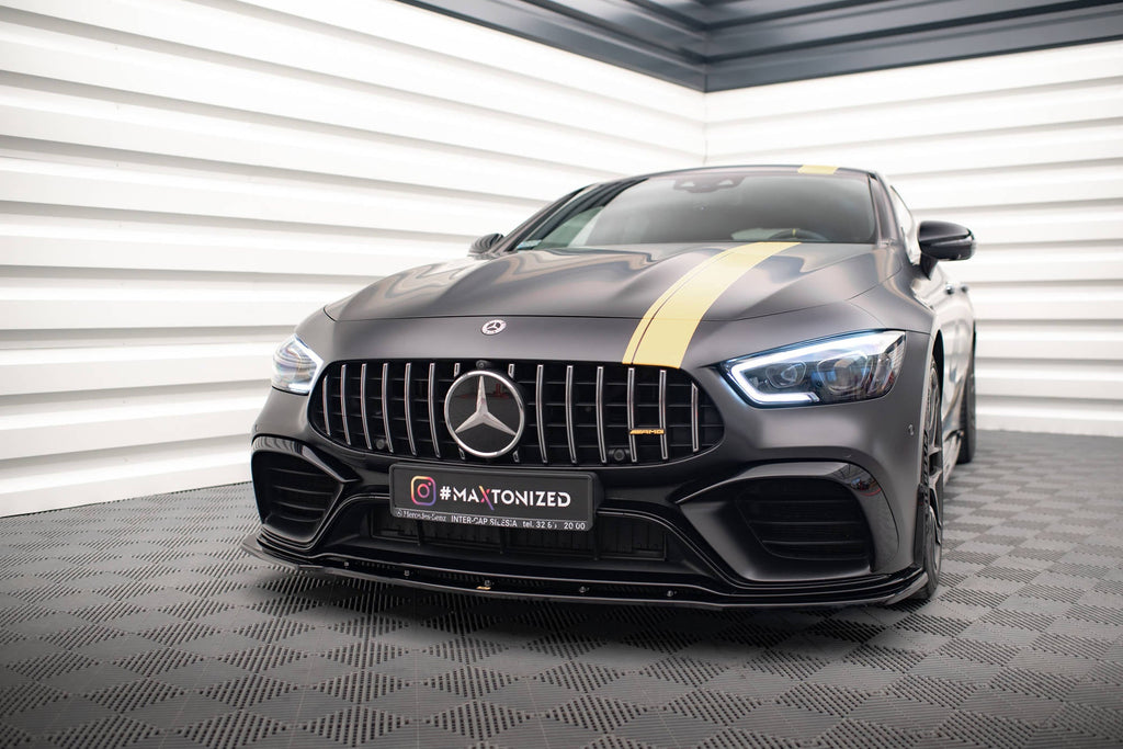 Maxton Design Splitter delantero V.2 para Mercedes-AMG GT 63S 4 Door Coupe Aero X290 - imagen 1