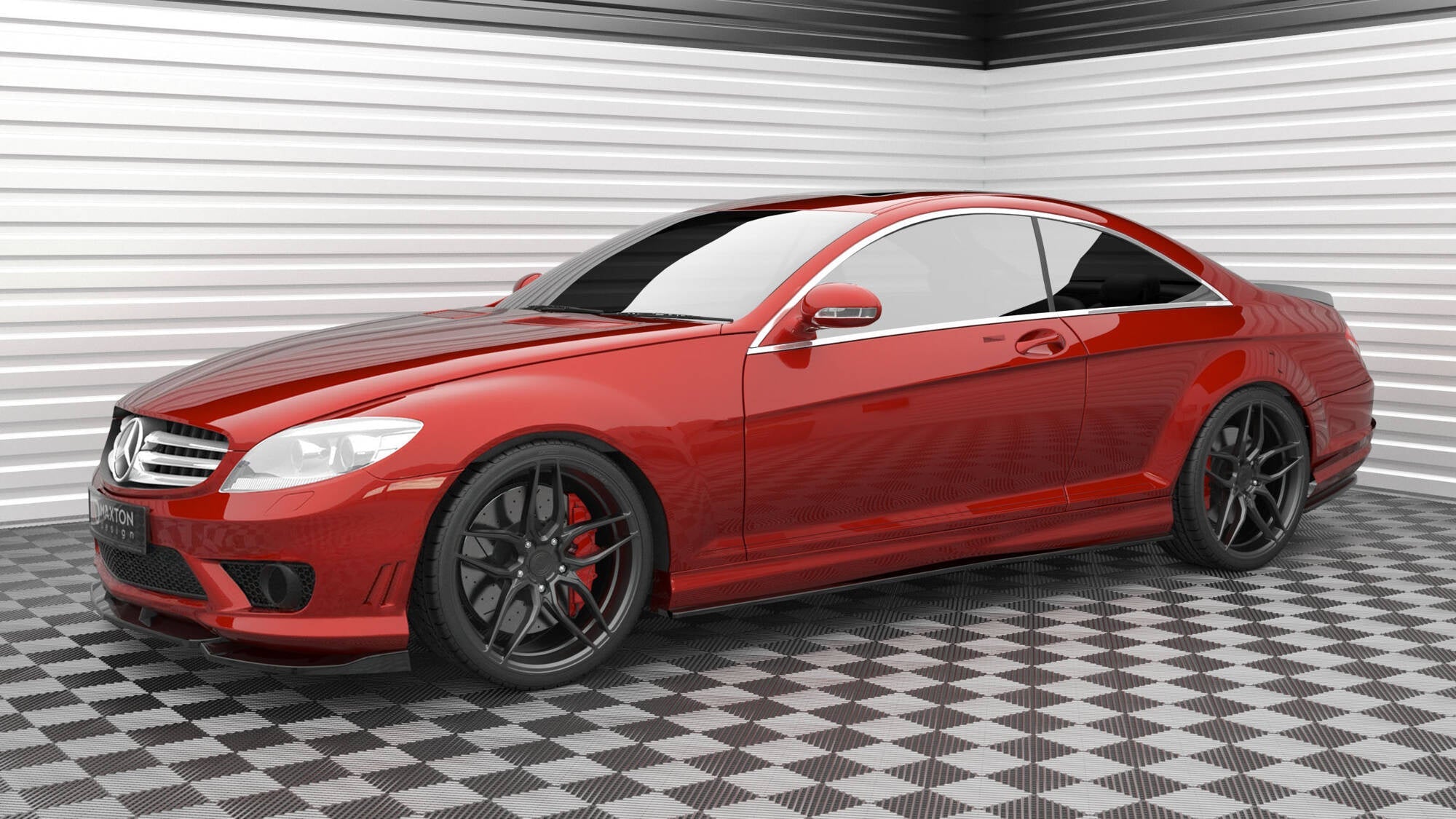 Maxton Design Splitter delantero V.2 para Mercedes-Benz CL 63 AMG C216 - imagen 3
