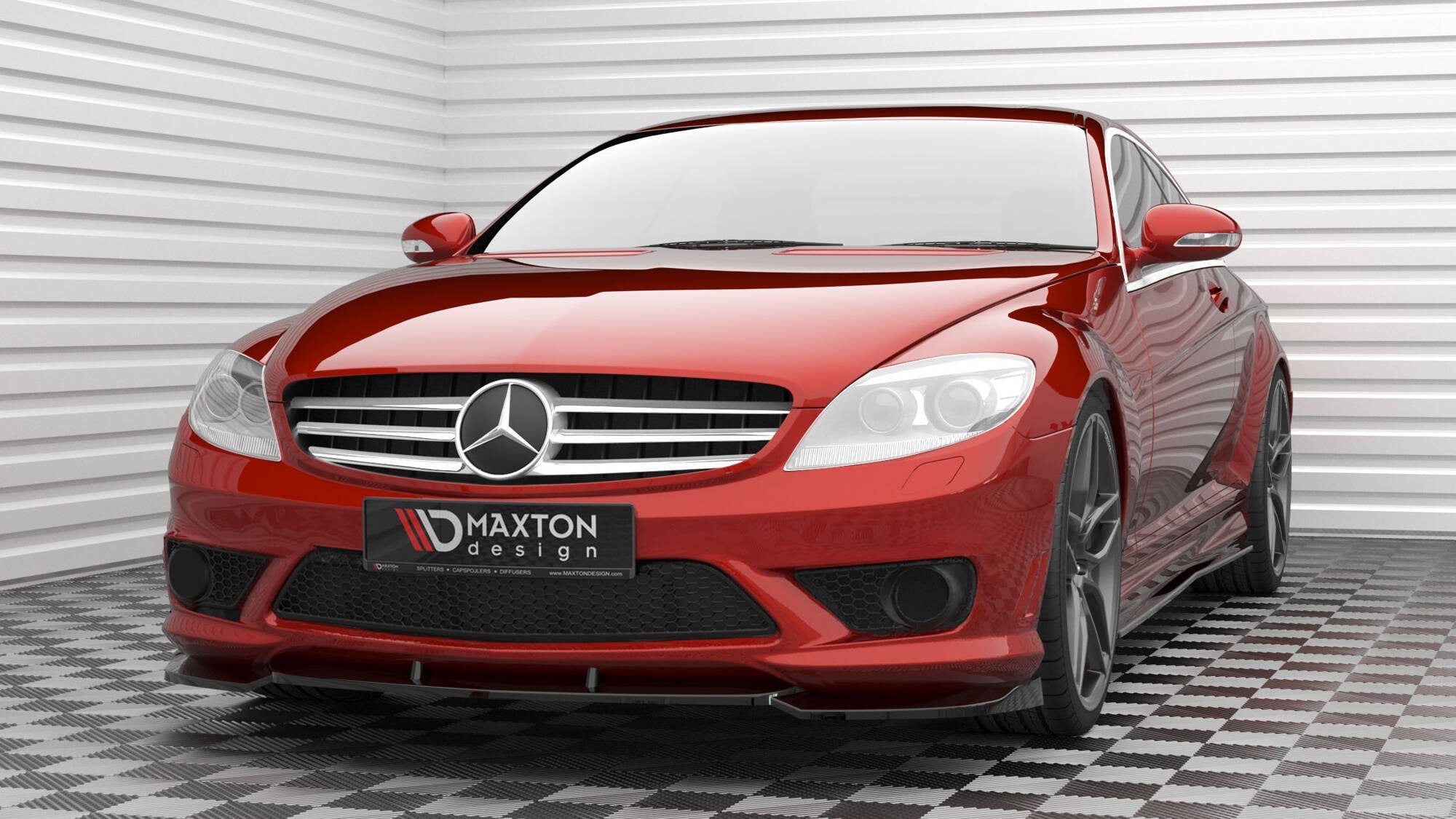 Maxton Design Splitter delantero V.2 para Mercedes-Benz CL 63 AMG C216 - imagen 1