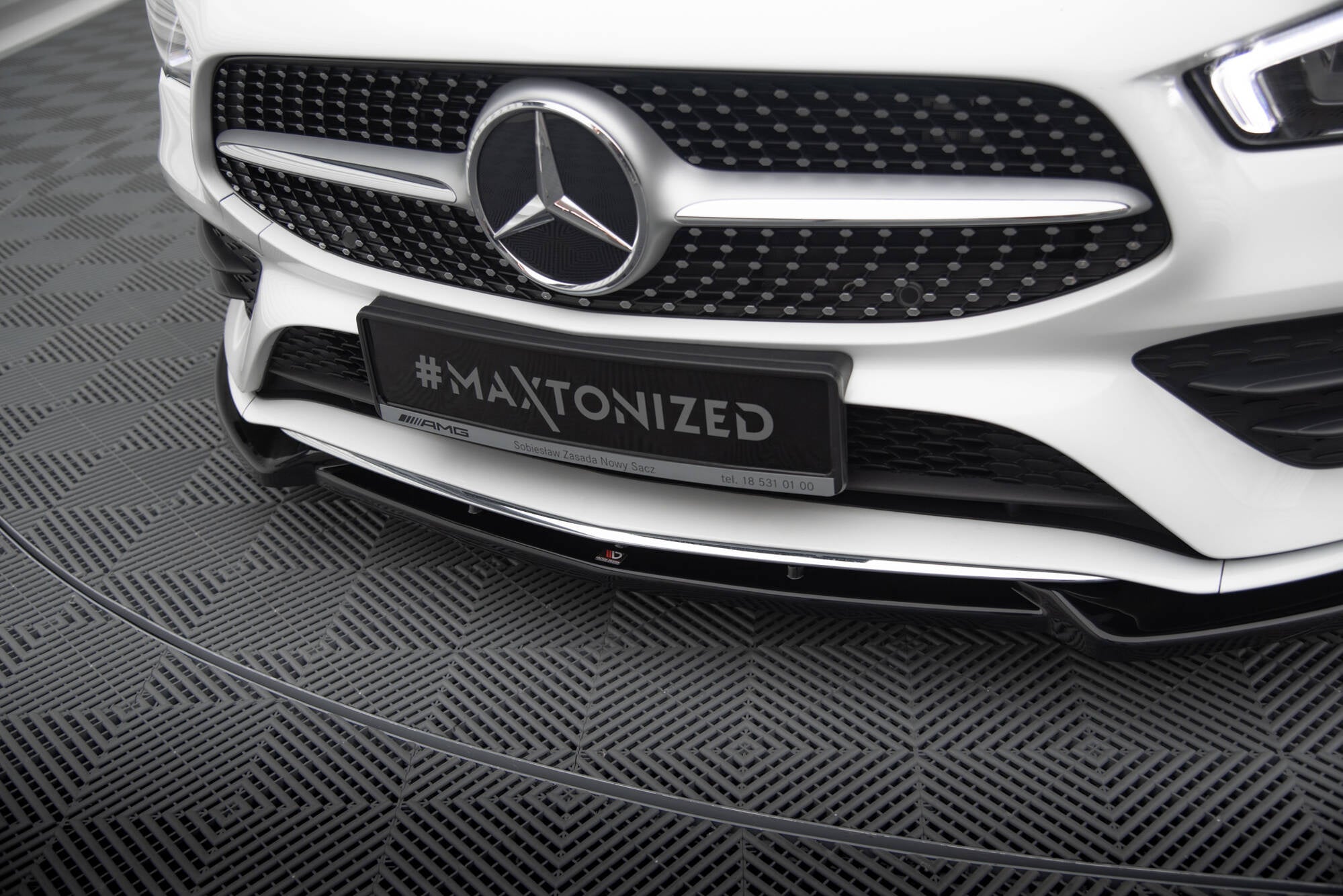 Maxton Design Splitter delantero V.2 para Mercedes-Benz CLA A35 AMG / AMG-Line C118 - imagen 3