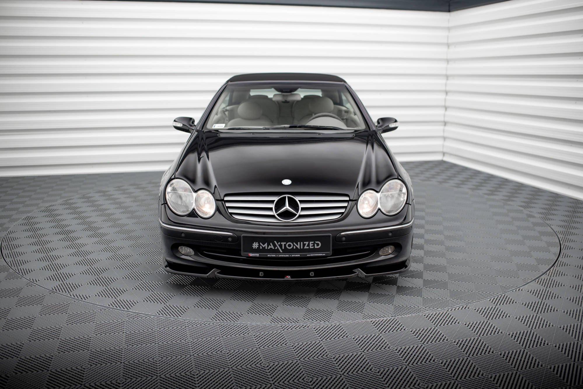 Maxton Design Splitter delantero V.2 para Mercedes-Benz CLK W209 - imagen 2