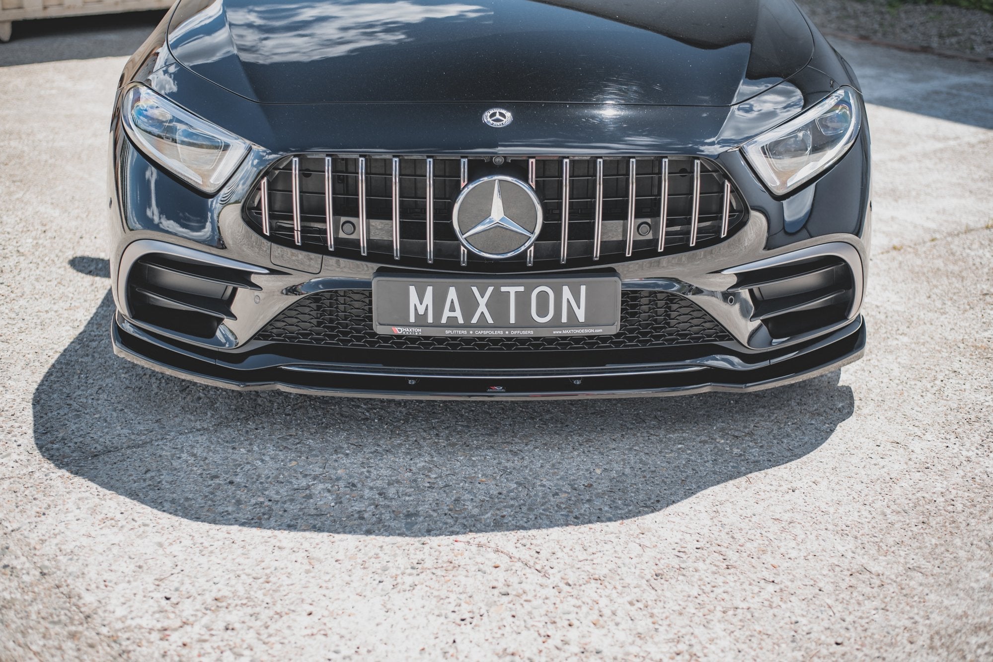 Maxton Design Splitter delantero V.2 para Mercedes-Benz CLS AMG-Line C257 - imagen 2