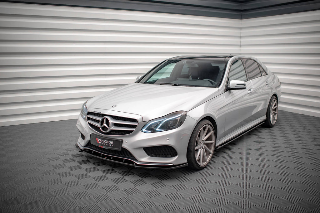Maxton Design Splitter delantero V.2 para Mercedes-Benz E AMG-Line Sedan W212 Facelift - imagen 1