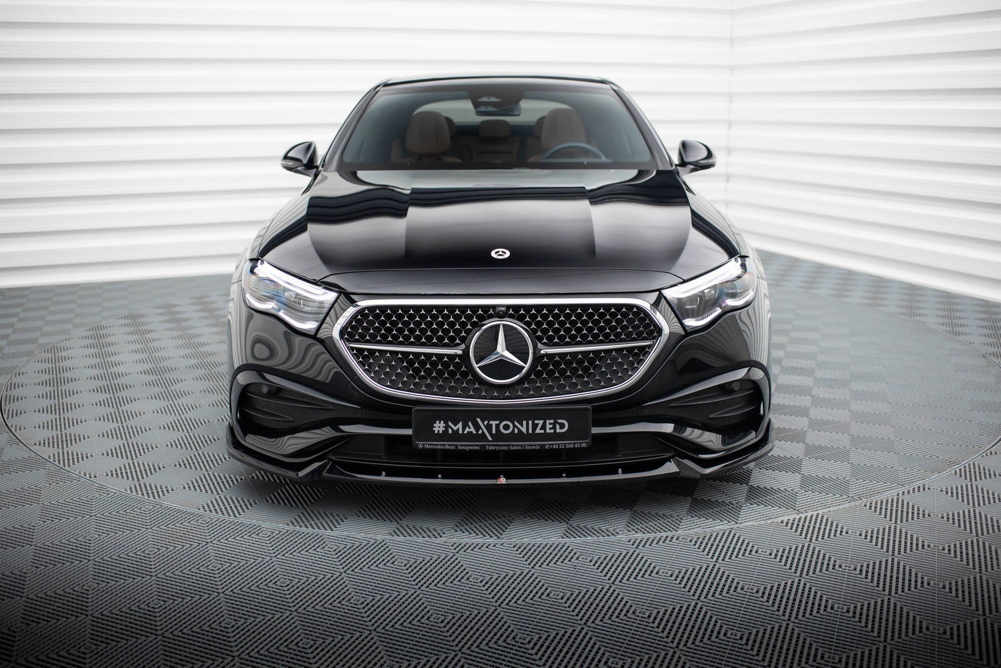 Maxton Design Splitter delantero V.2 para Mercedes-Benz E AMG-Line W214 - imagen 2