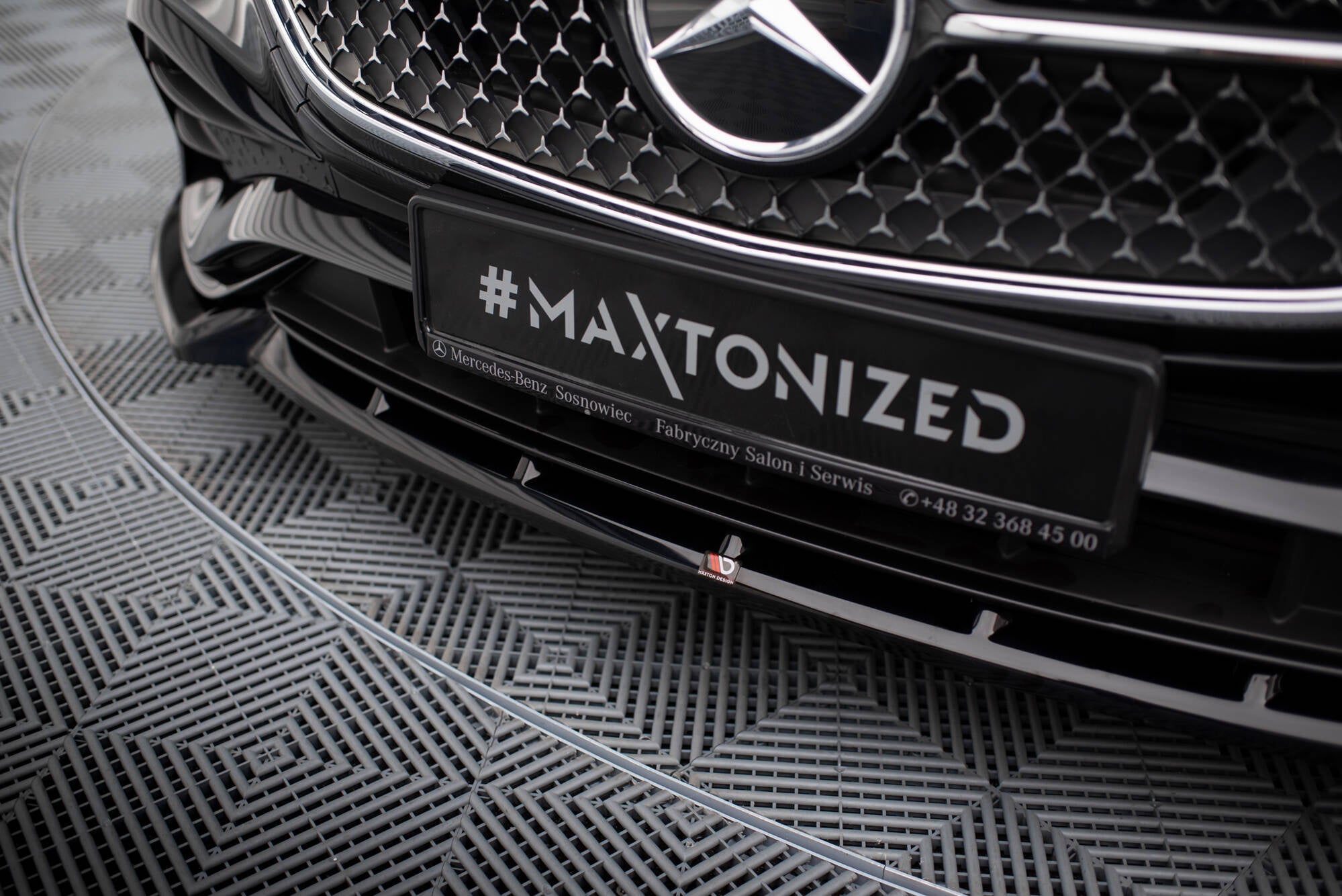 Maxton Design Splitter delantero V.2 para Mercedes-Benz E AMG-Line W214 - imagen 3