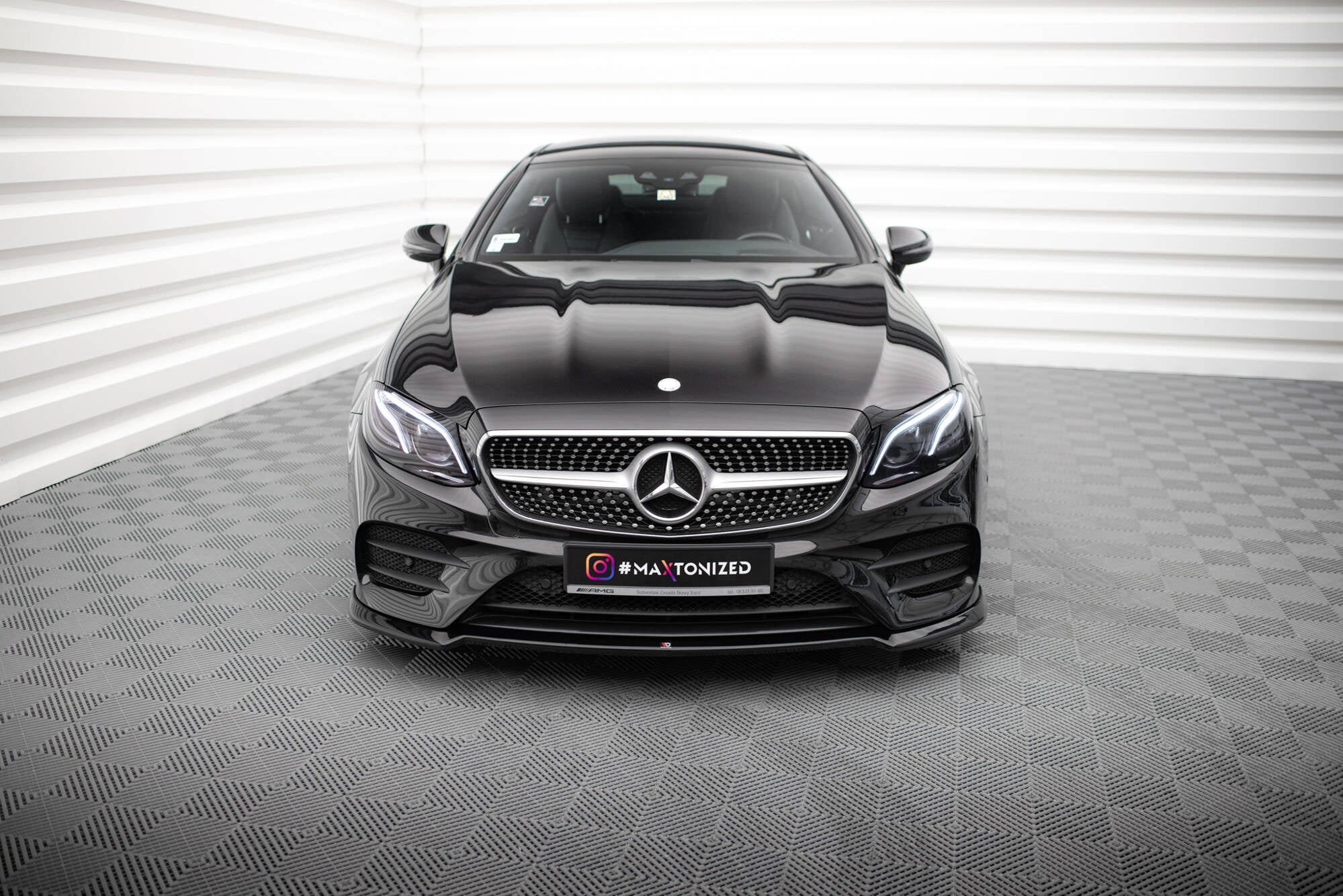 Maxton Design Splitter delantero V.2 para Mercedes-Benz E-Class W213 Coupe (C238) / Cabriolet (A238) AMG-Line / 53 AMG - imagen 2