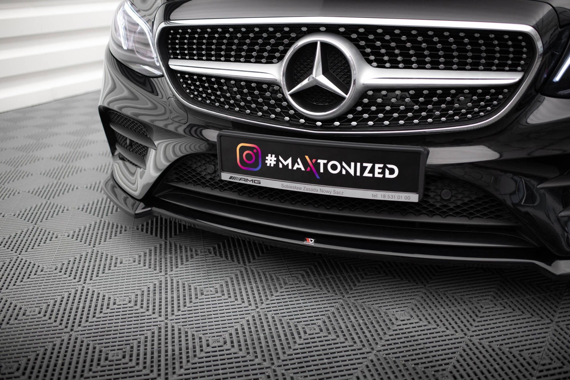 Maxton Design Splitter delantero V.2 para Mercedes-Benz E-Class W213 Coupe (C238) / Cabriolet (A238) AMG-Line / 53 AMG - imagen 3