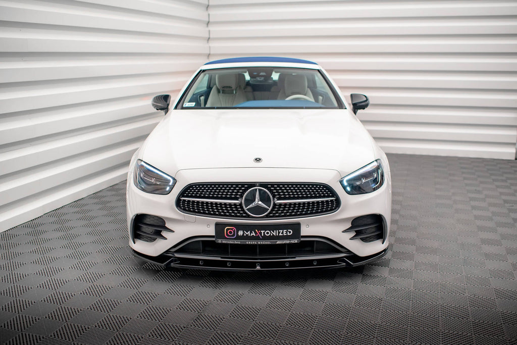 Maxton Design Splitter delantero V.2 para Mercedes-Benz E-Class W213 Coupe Facelift (C238 Facelift) / Cabriolet (A238 Facelift) AMG-Line / 53 AMG - imagen 2