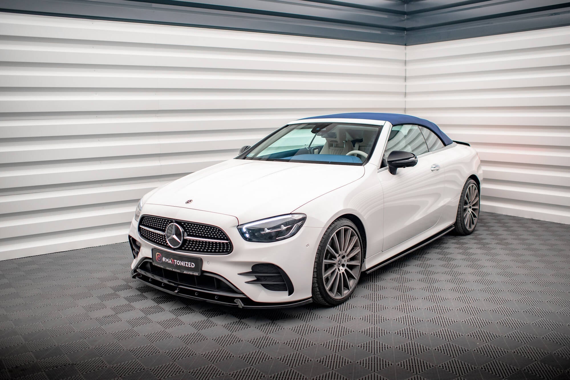 Maxton Design Splitter delantero V.2 para Mercedes-Benz E-Class W213 Coupe Facelift (C238 Facelift) / Cabriolet (A238 Facelift) AMG-Line / 53 AMG - imagen 4