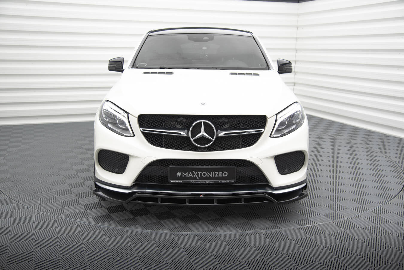 Maxton Design Splitter delantero V.2 para Mercedes-Benz GLE Coupe 43 AMG / AMG-Line C292 - imagen 2