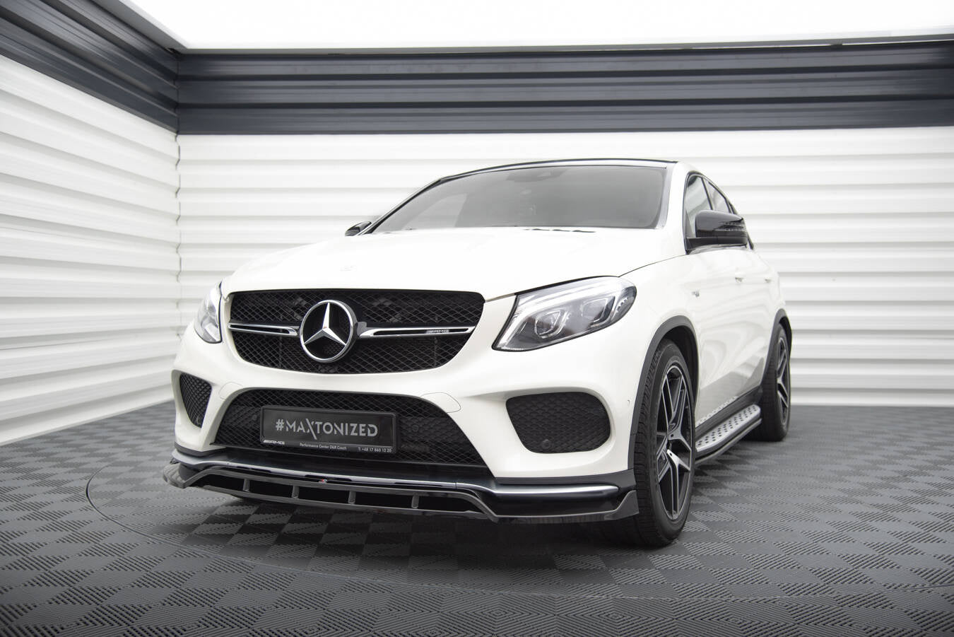 Maxton Design Splitter delantero V.2 para Mercedes-Benz GLE Coupe 43 AMG / AMG-Line C292 - imagen 1