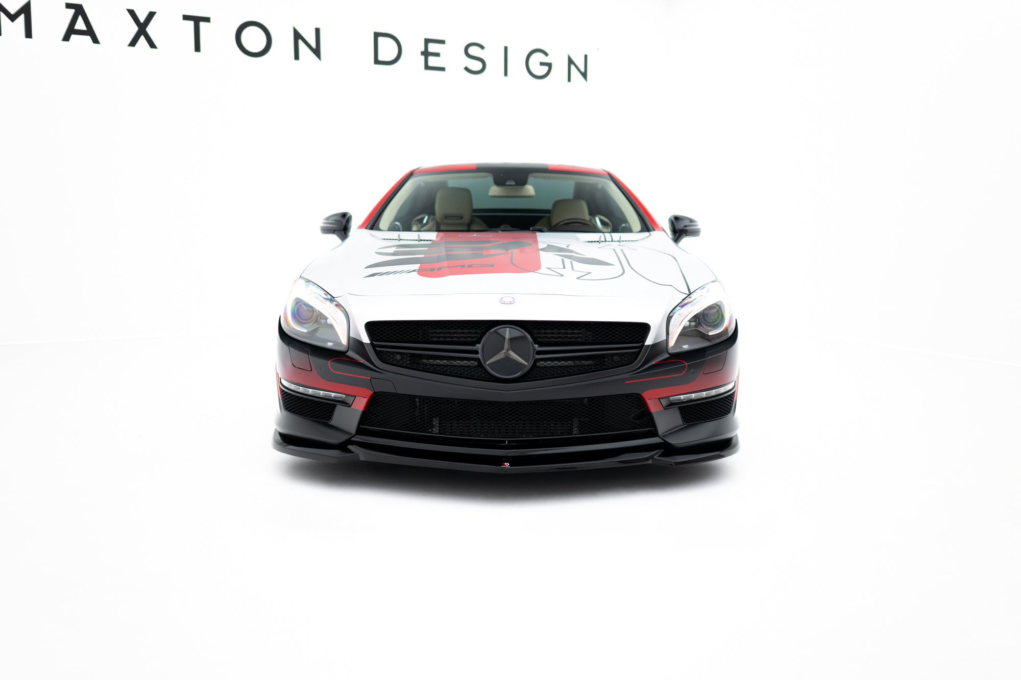 Maxton Design Splitter delantero V.2 para Mercedes-Benz SL 63 AMG R231 - imagen 2