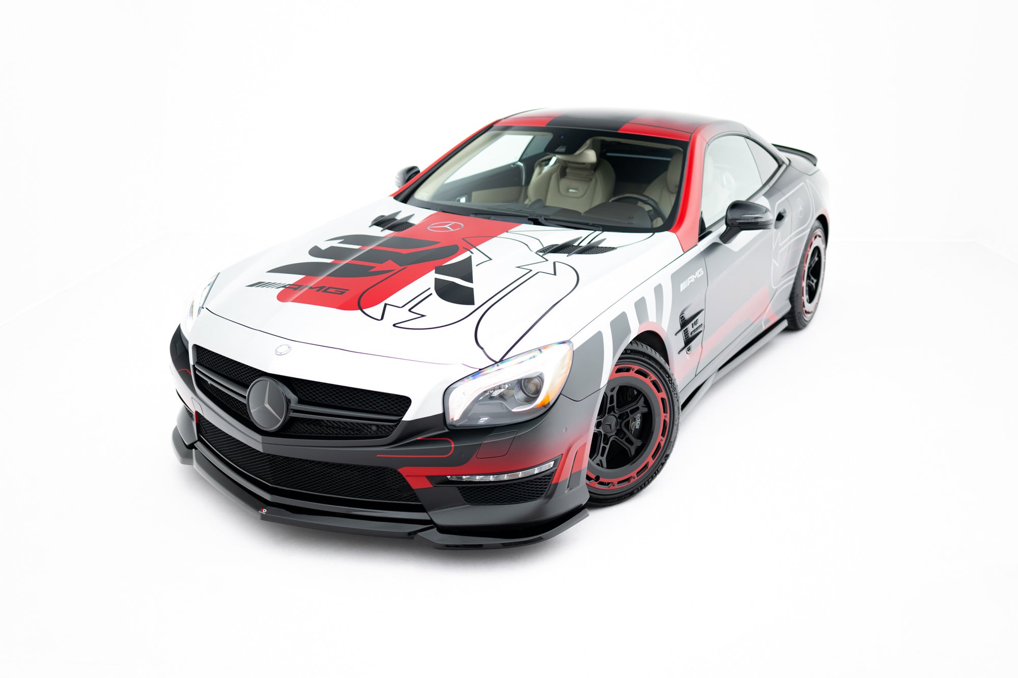 Maxton Design Splitter delantero V.2 para Mercedes-Benz SL 63 AMG R231 - imagen 1