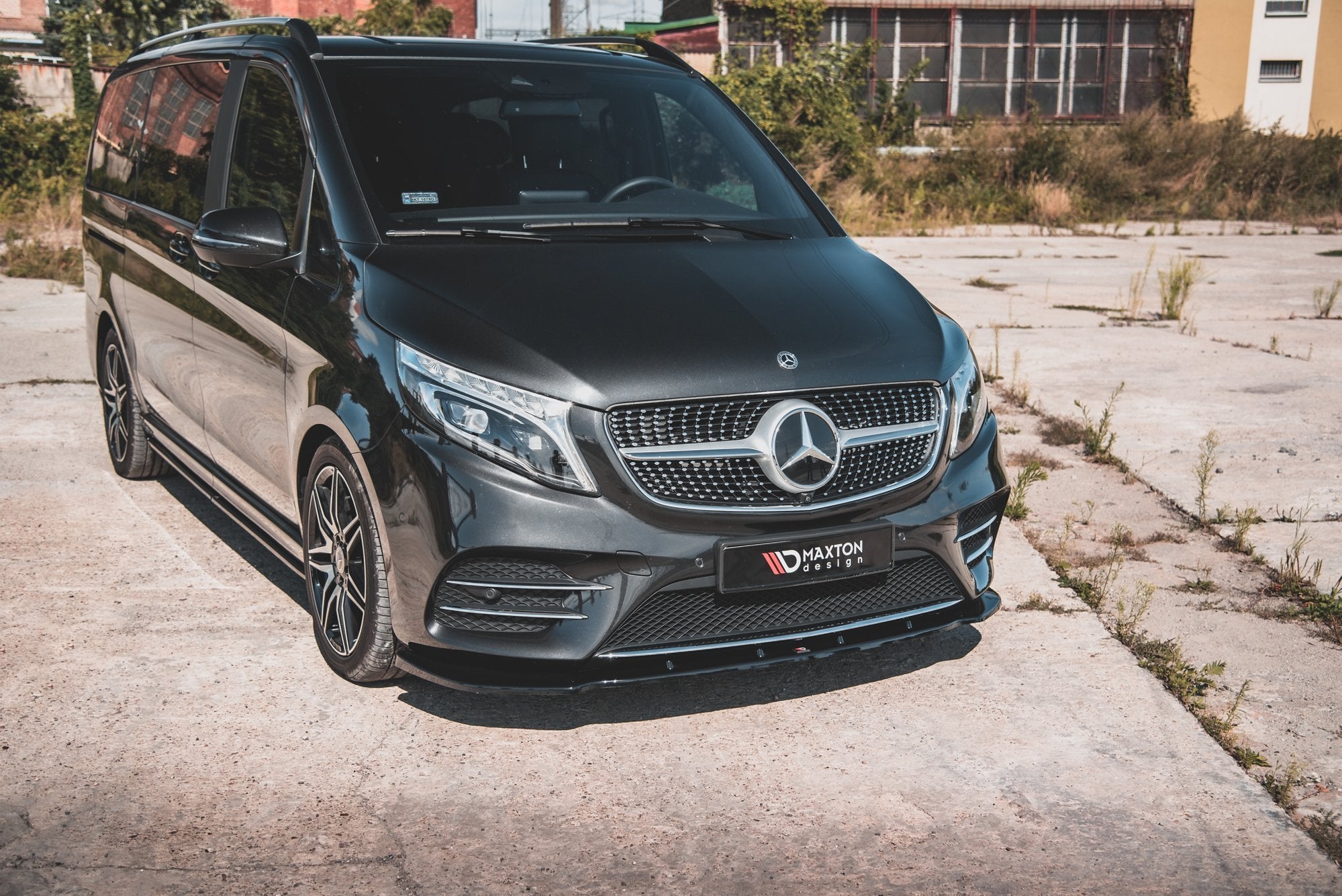 Maxton Design Splitter delantero V.2 para Mercedes-Benz V-Class AMG-Line W447 - imagen 3