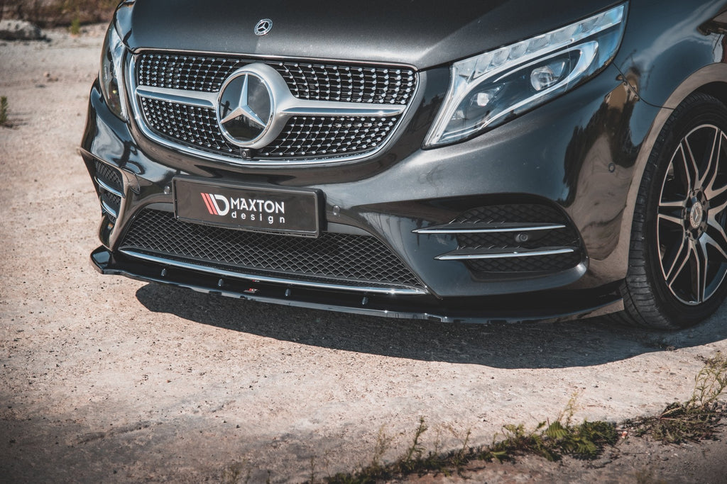 Maxton Design Splitter delantero V.2 para Mercedes-Benz V-Class AMG-Line W447 - imagen 1