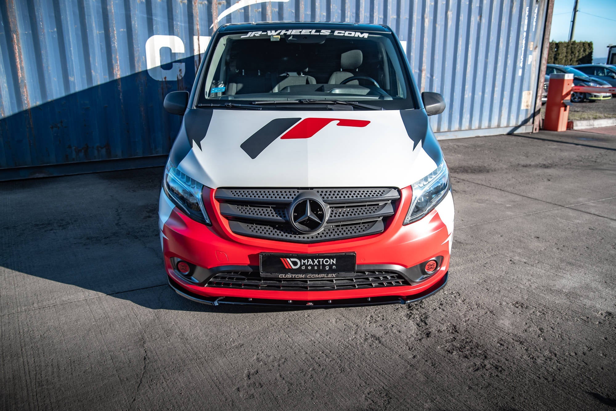 Maxton Design Splitter delantero V.2 para Mercedes-Benz Vito W447 Facelift - imagen 2