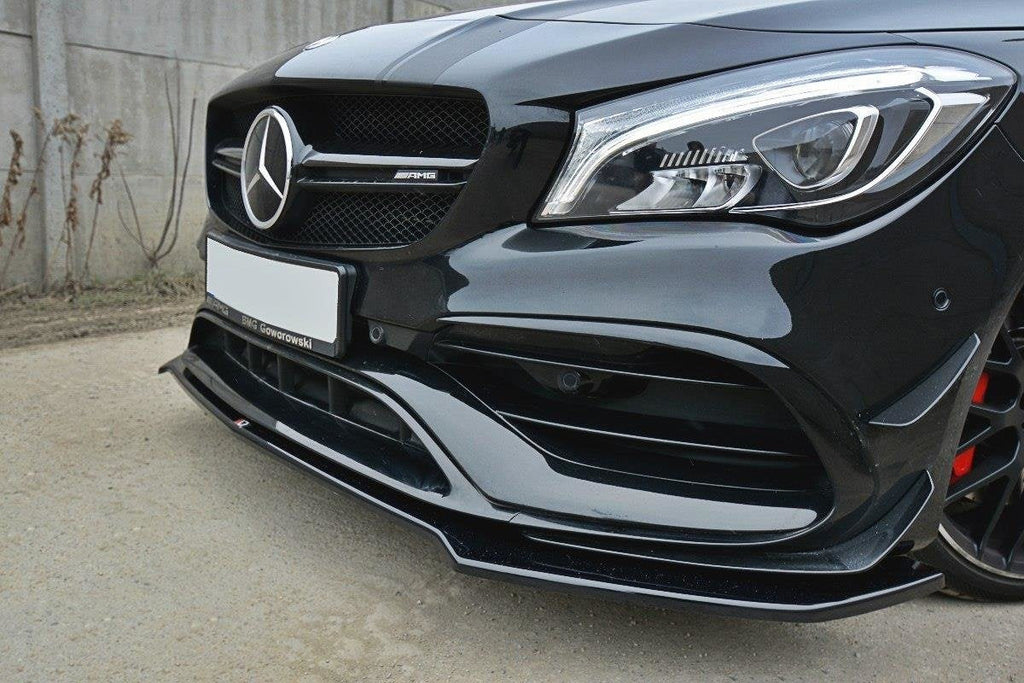 Maxton Design Splitter delantero V.2 para Mercedes CLA A45 AMG C117 Facelift - imagen 2