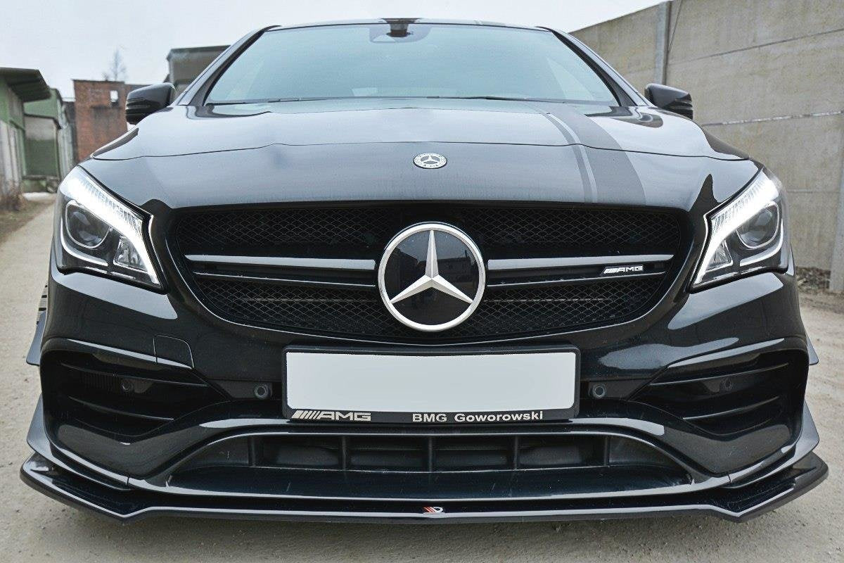 Maxton Design Splitter delantero V.2 para Mercedes CLA A45 AMG C117 Facelift - imagen 1