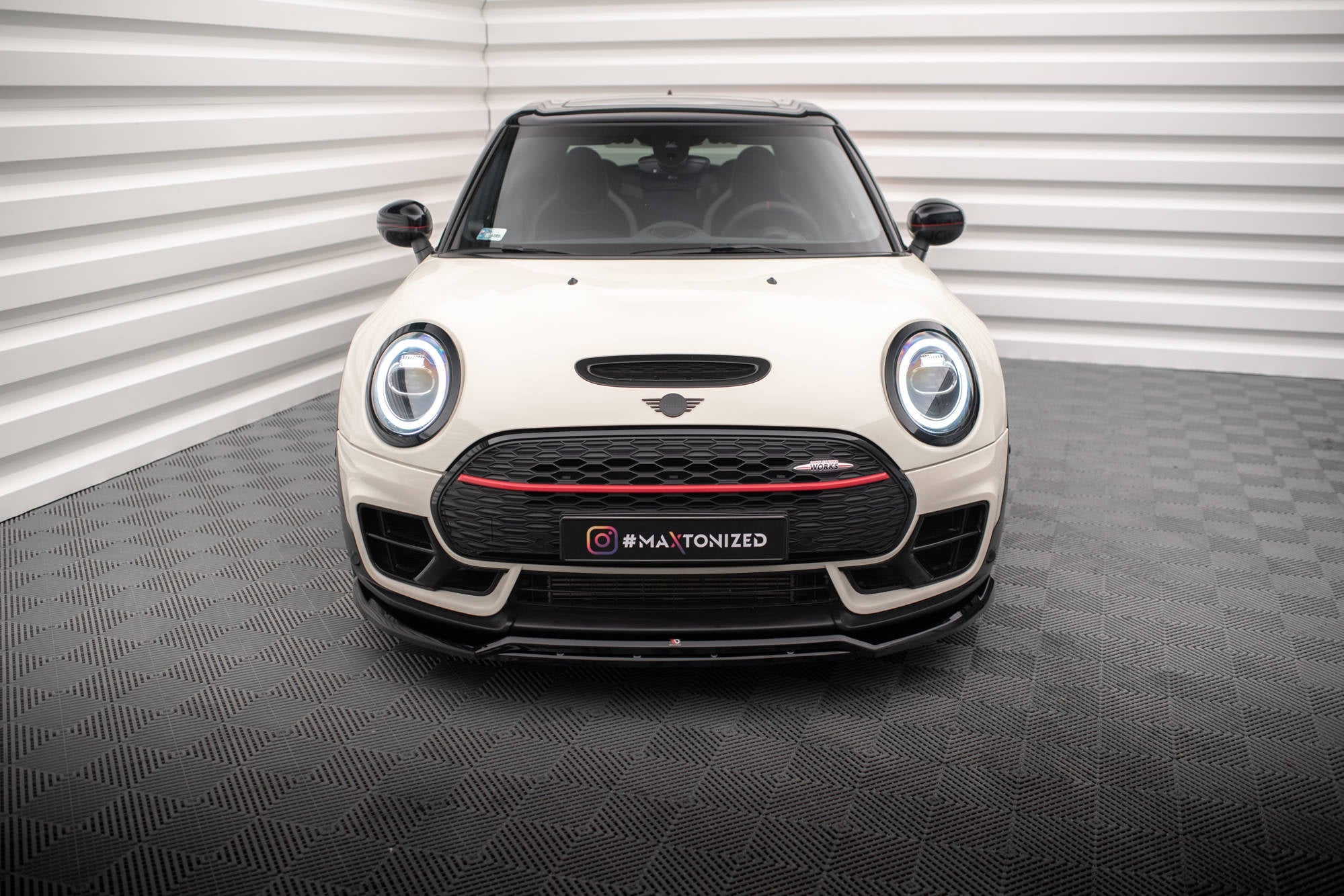 Maxton Design Splitter delantero V.2 para Mini Cooper Clubman John Cooper Works F54 Facelift - imagen 2