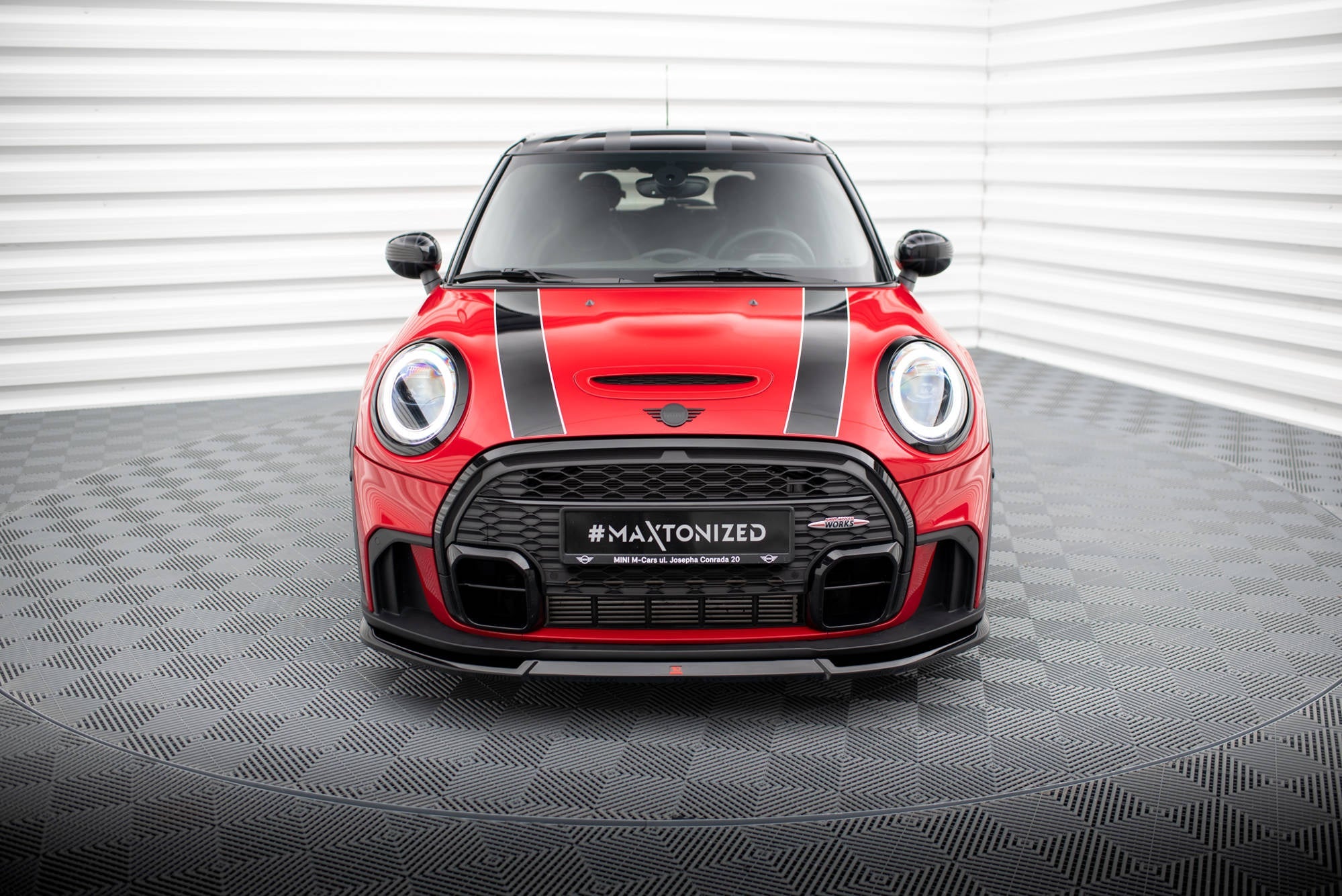 Maxton Design Splitter delantero V.2 para Mini Cooper S John Cooper Works F56 Facelift - imagen 2