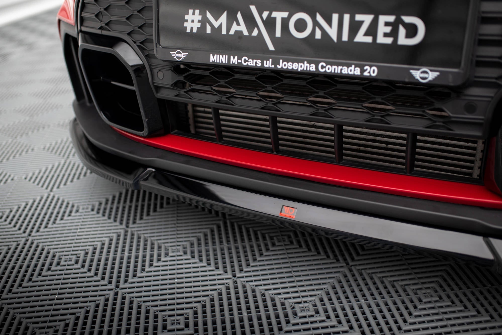 Maxton Design Splitter delantero V.2 para Mini Cooper S John Cooper Works F56 Facelift - imagen 3