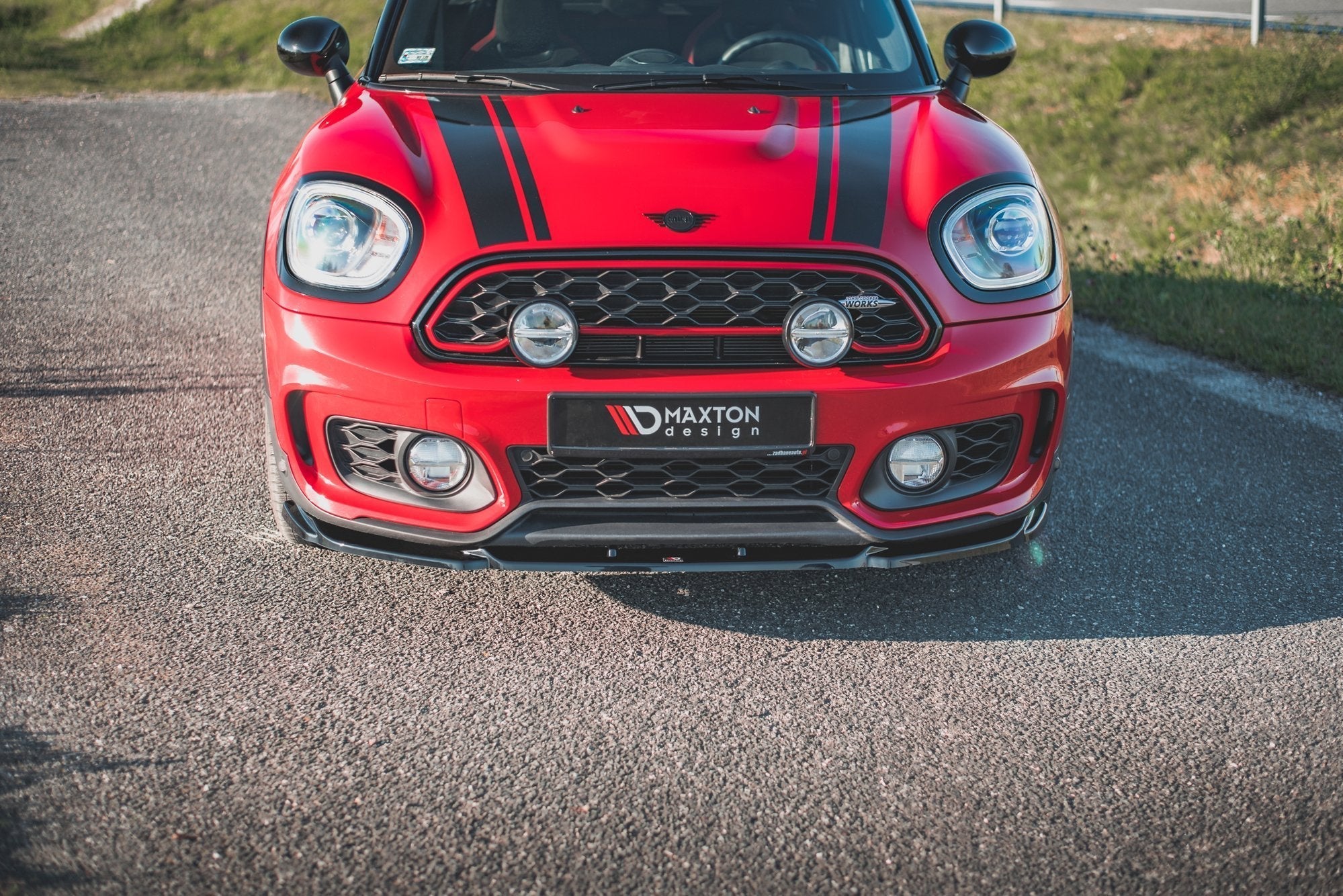 Maxton Design Splitter delantero V.2 para Mini Countryman Mk2 F60 JCW - imagen 2