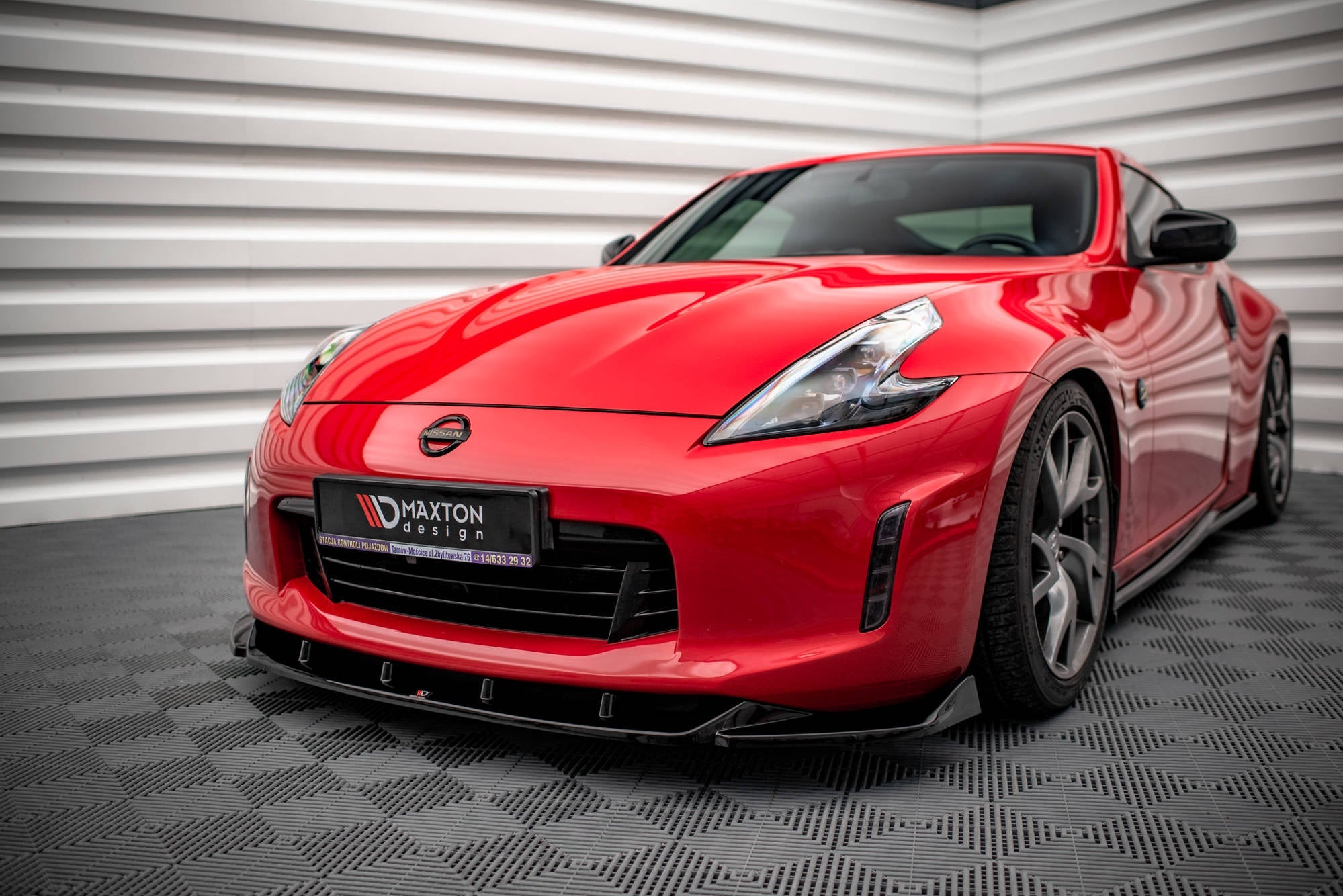 Maxton Design Splitter delantero V.2 para Nissan 370Z Facelift - imagen 1