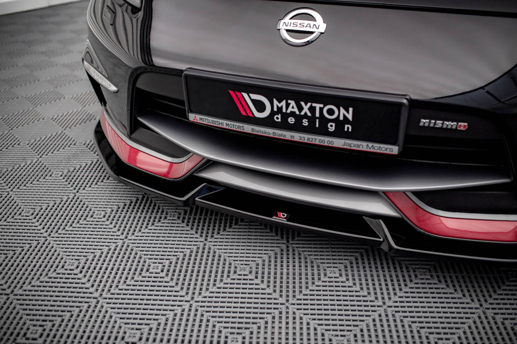 Maxton Design Splitter delantero V.2 para Nissan 370Z Nismo Facelift - imagen 3