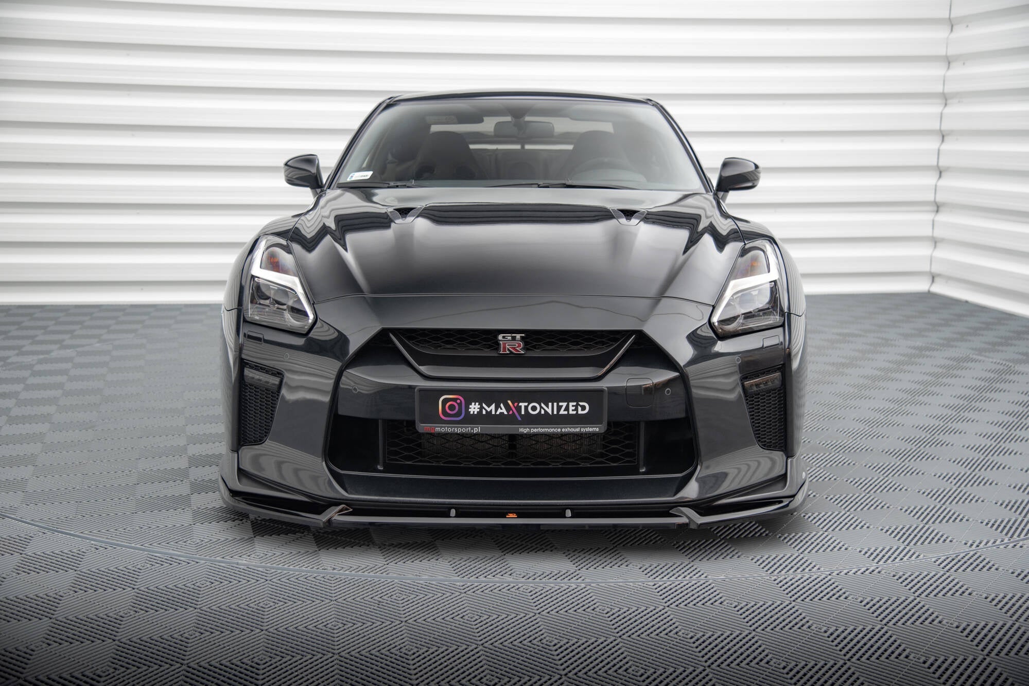 Maxton Design Splitter delantero V.2 para Nissan GTR R35 Facelift - imagen 2