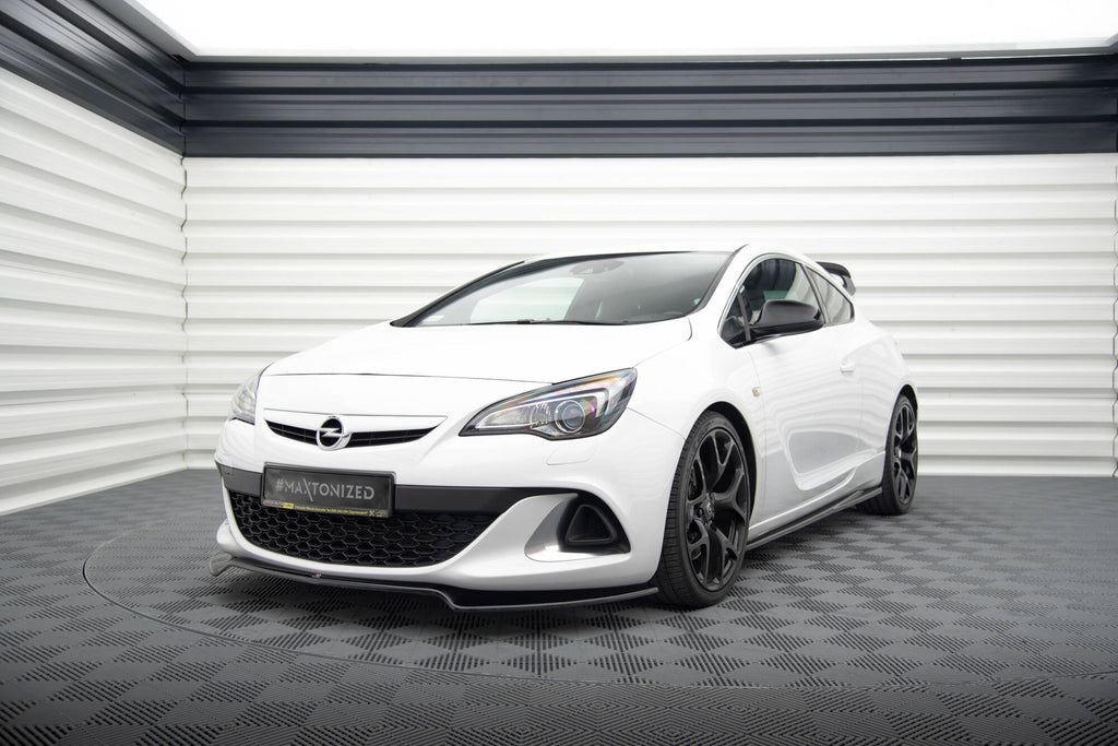 Maxton Design Splitter delantero V.2 para Opel Astra J OPC/VXR - imagen 1