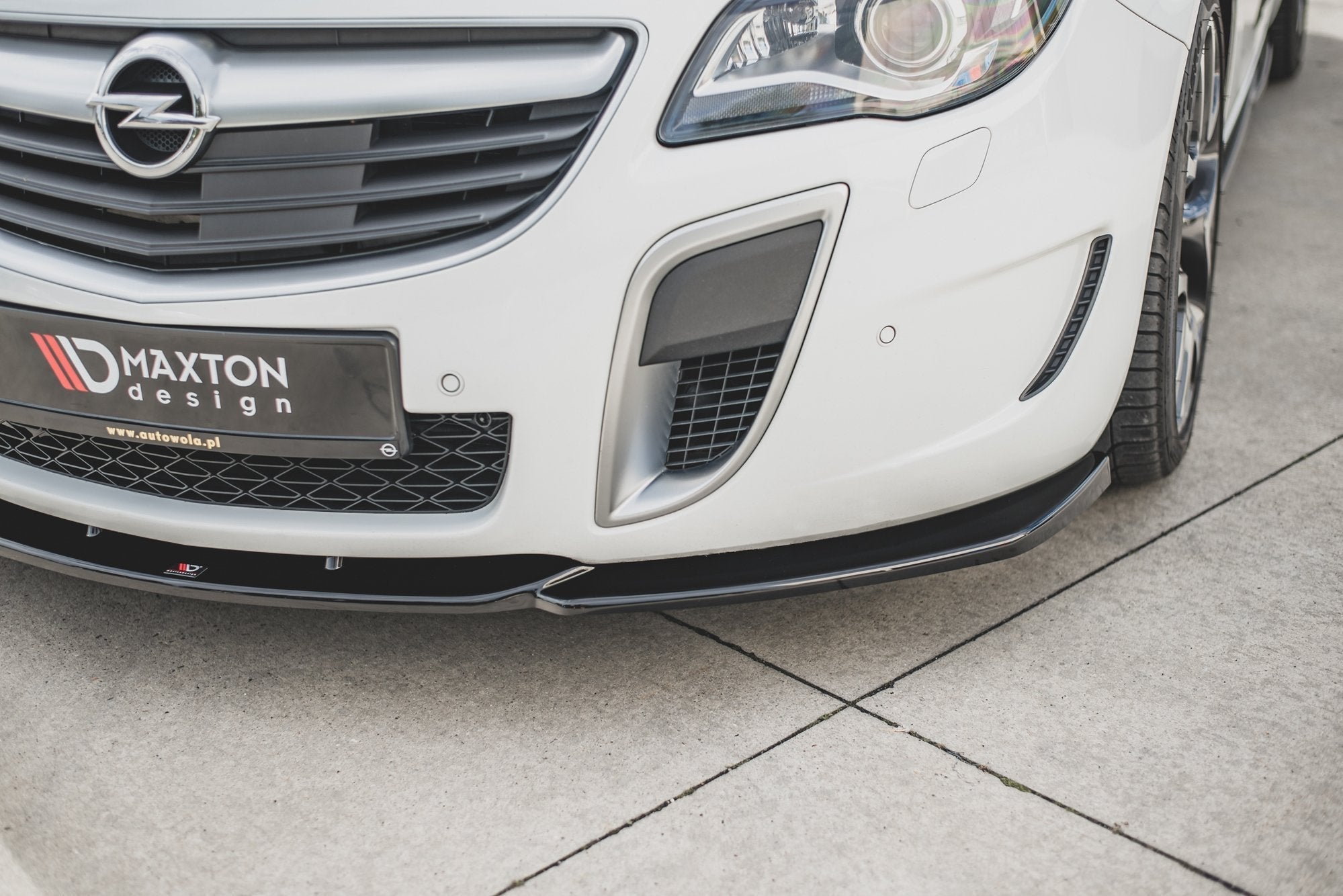 Maxton Design Splitter delantero V.2 para Opel Insignia Mk. 1 OPC Facelift - imagen 3