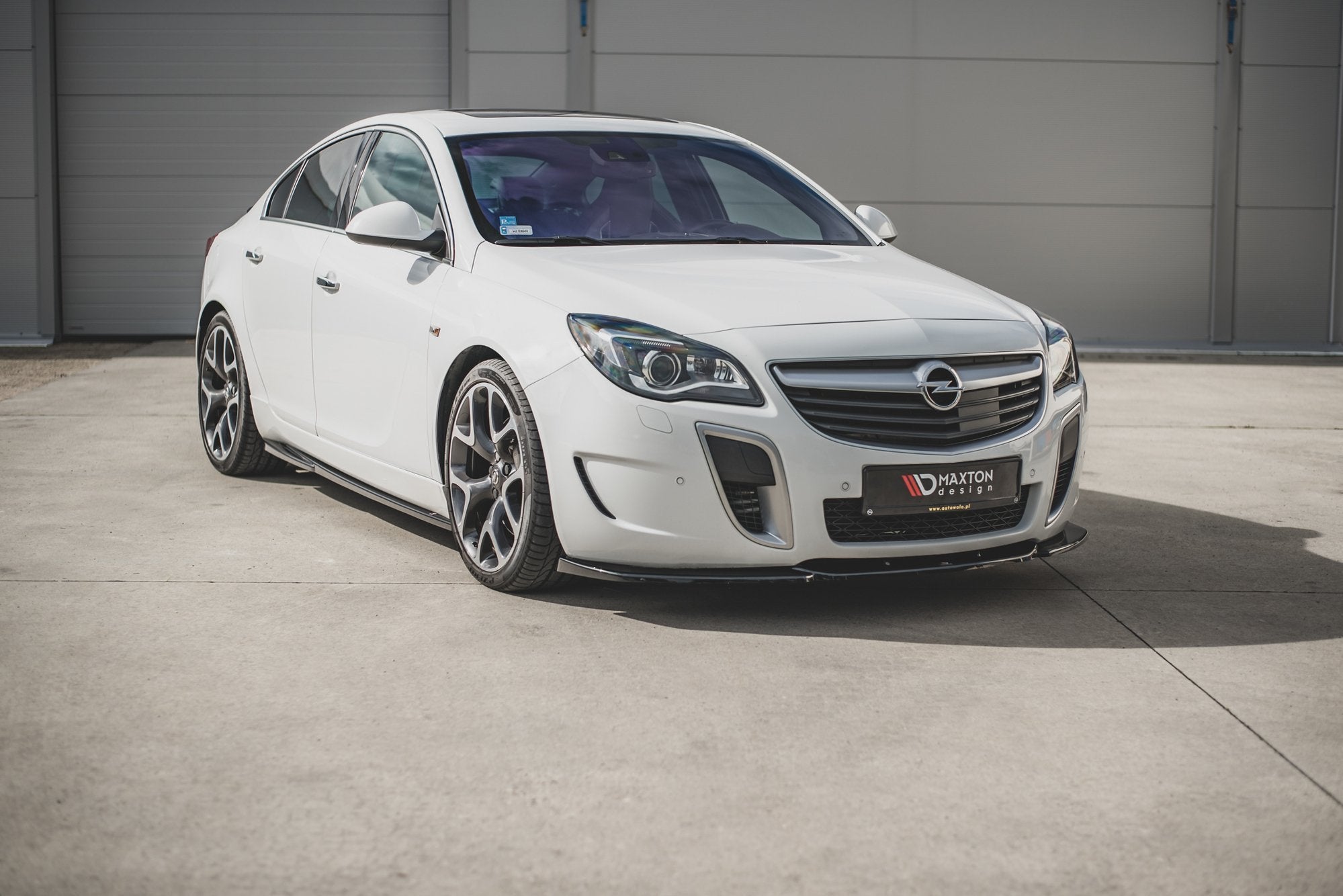 Maxton Design Splitter delantero V.2 para Opel Insignia Mk. 1 OPC Facelift - imagen 1