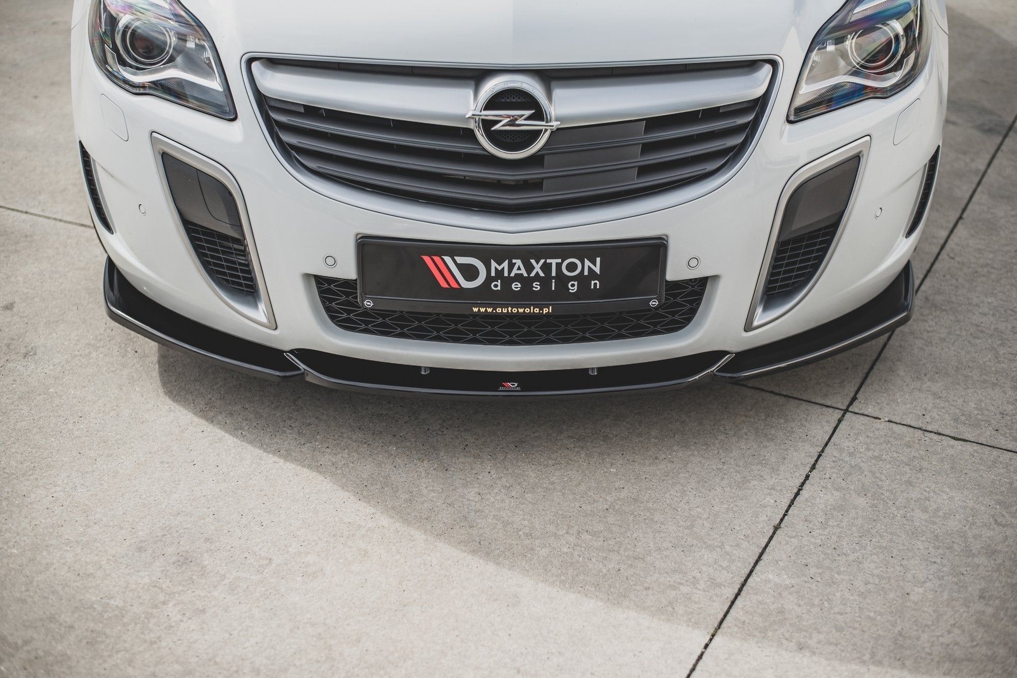 Maxton Design Splitter delantero V.2 para Opel Insignia Mk. 1 OPC Facelift - imagen 2