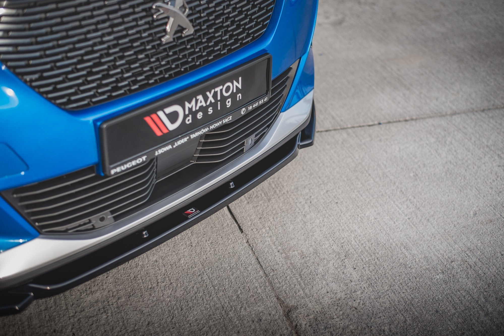 Maxton Design Splitter delantero V.2 para Peugeot 2008 Mk2 - imagen 3