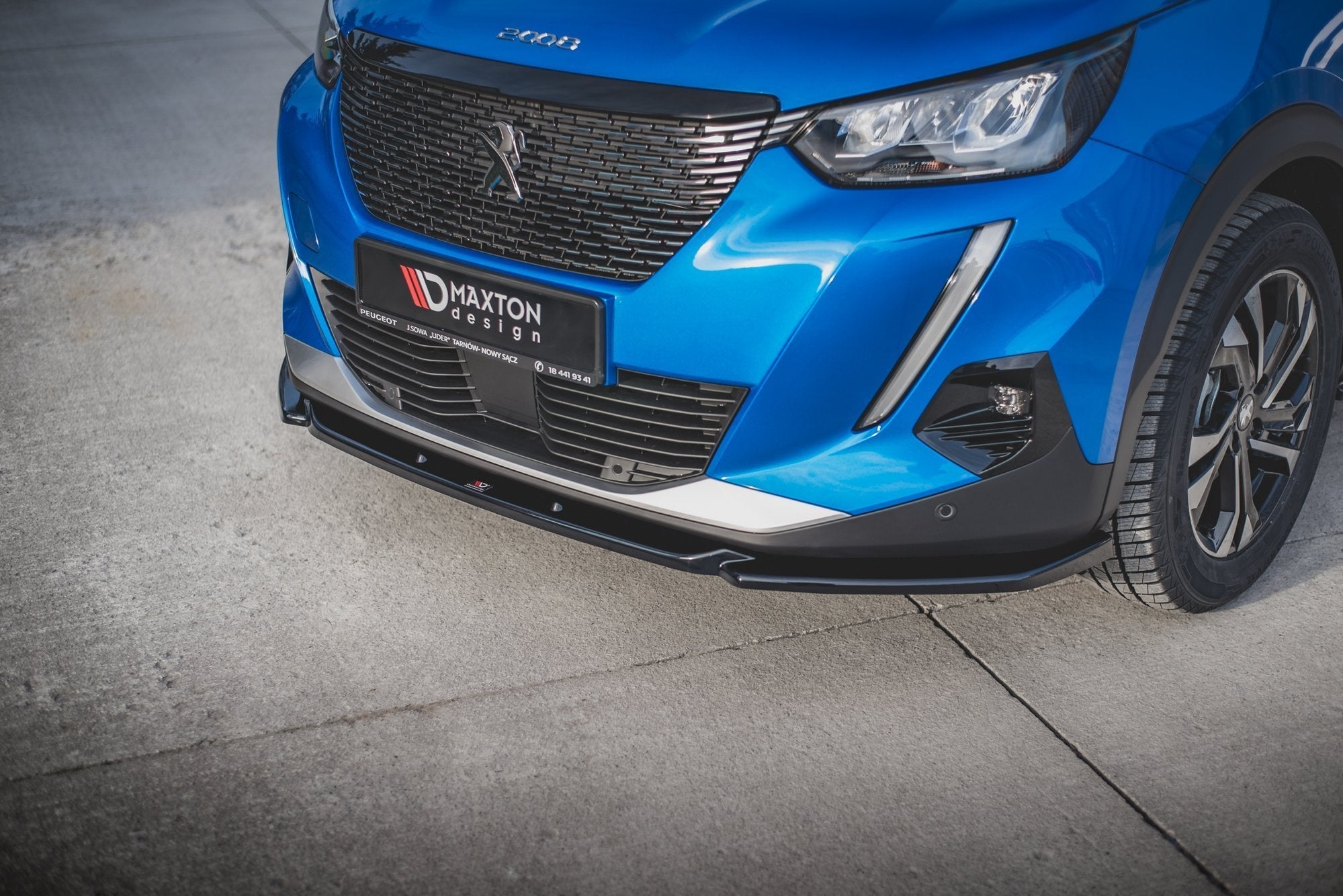 Maxton Design Splitter delantero V.2 para Peugeot 2008 Mk2 - imagen 1