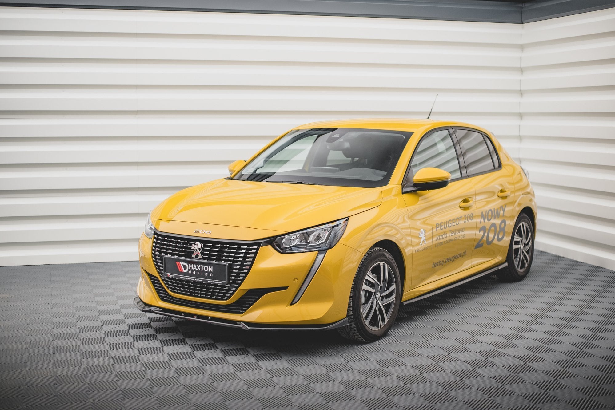 Maxton Design Splitter delantero V.2 para Peugeot 208 Mk2 - imagen 1