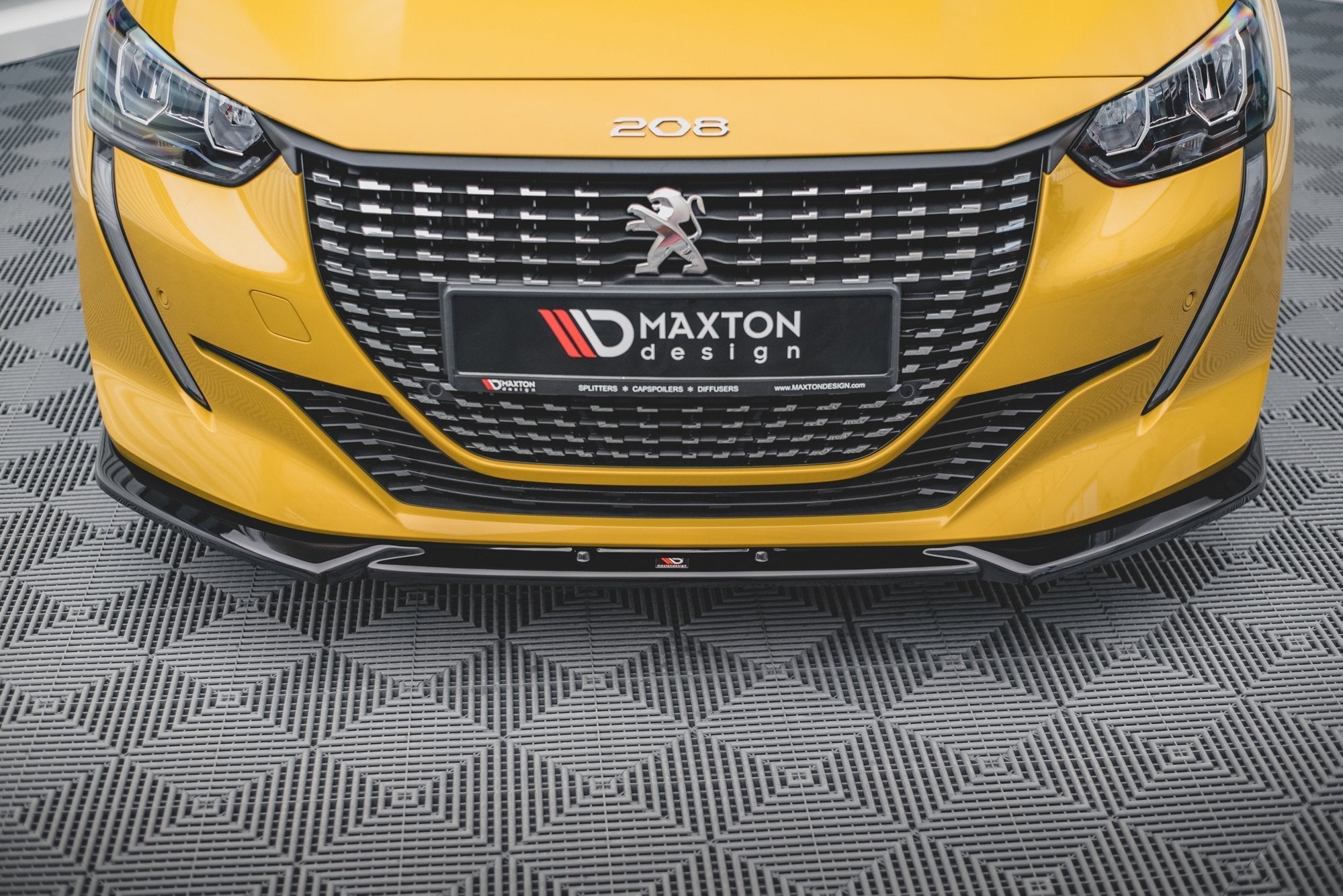 Maxton Design Splitter delantero V.2 para Peugeot 208 Mk2 - imagen 2