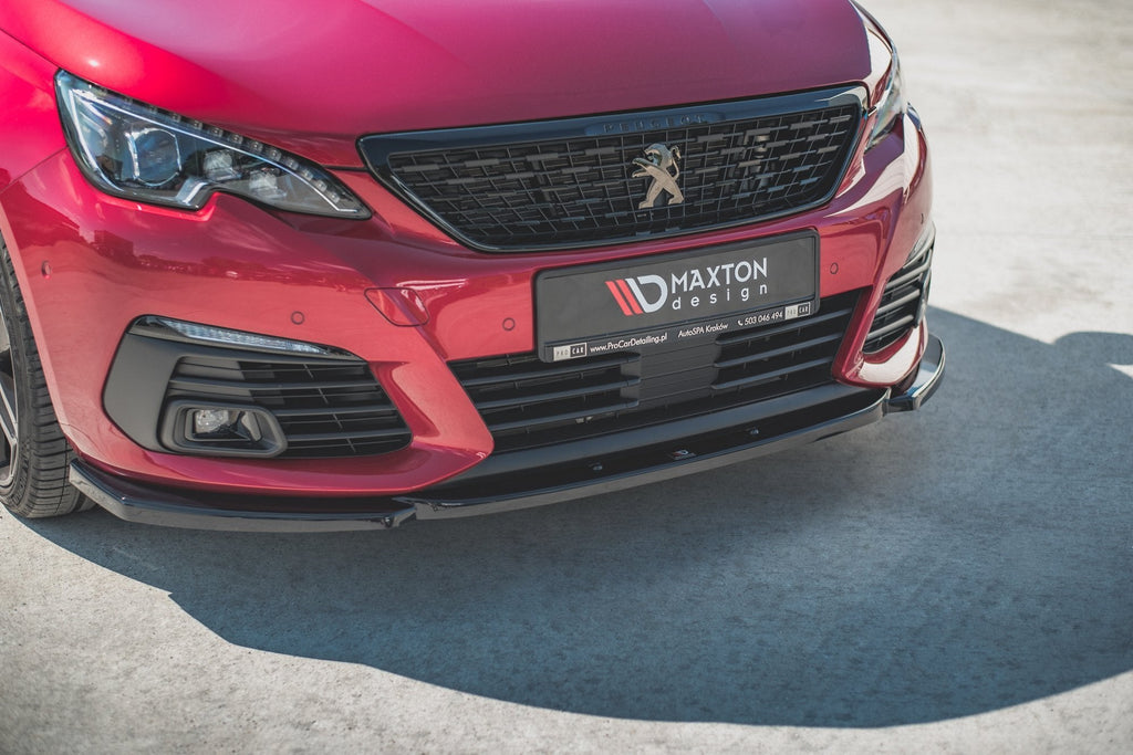 Maxton Design Splitter delantero V.2 para Peugeot 308 GT Mk2 Facelift - imagen 1