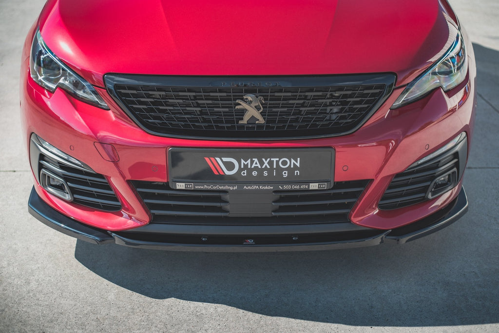 Maxton Design Splitter delantero V.2 para Peugeot 308 GT Mk2 Facelift - imagen 2