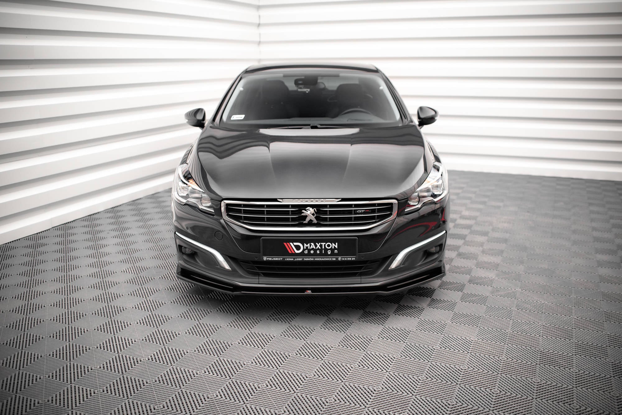 Maxton Design Splitter delantero V.2 para Peugeot 508 GT Mk1 Facelift - imagen 2