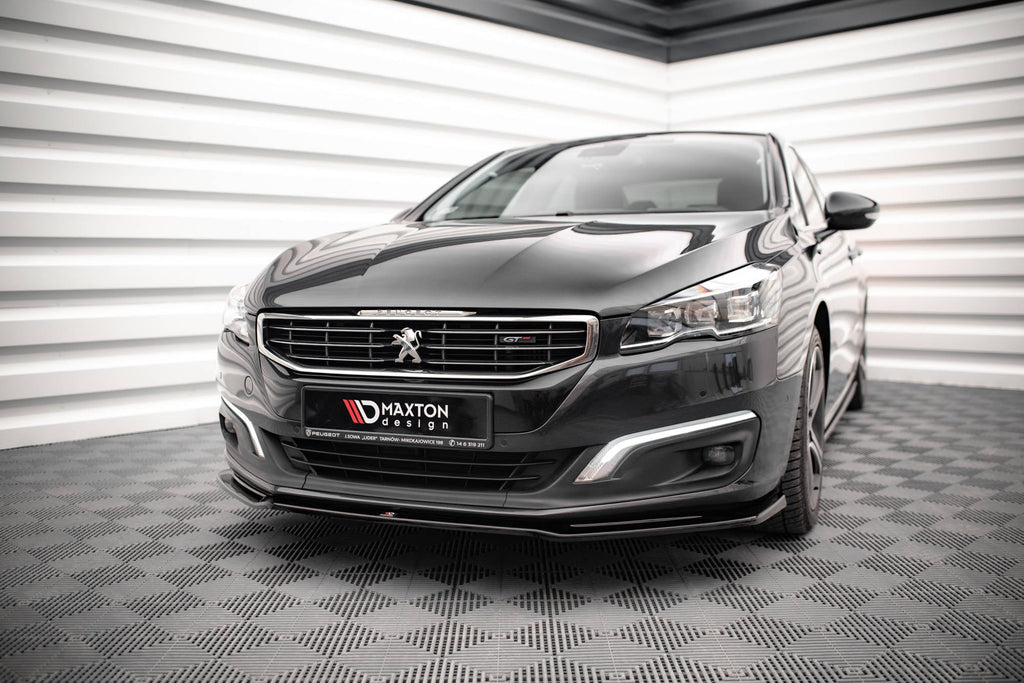 Maxton Design Splitter delantero V.2 para Peugeot 508 GT Mk1 Facelift - imagen 1