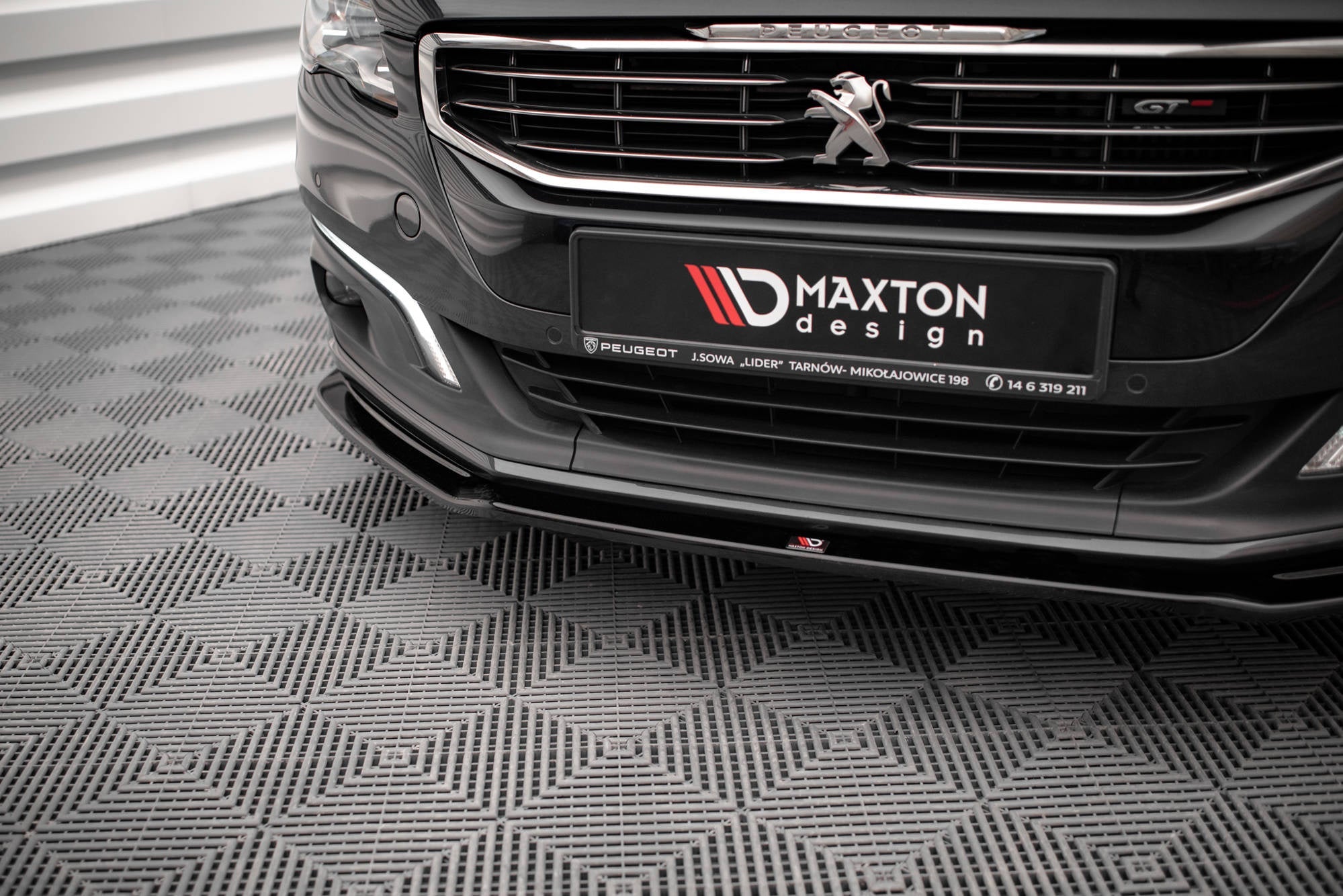Maxton Design Splitter delantero V.2 para Peugeot 508 GT Mk1 Facelift - imagen 3