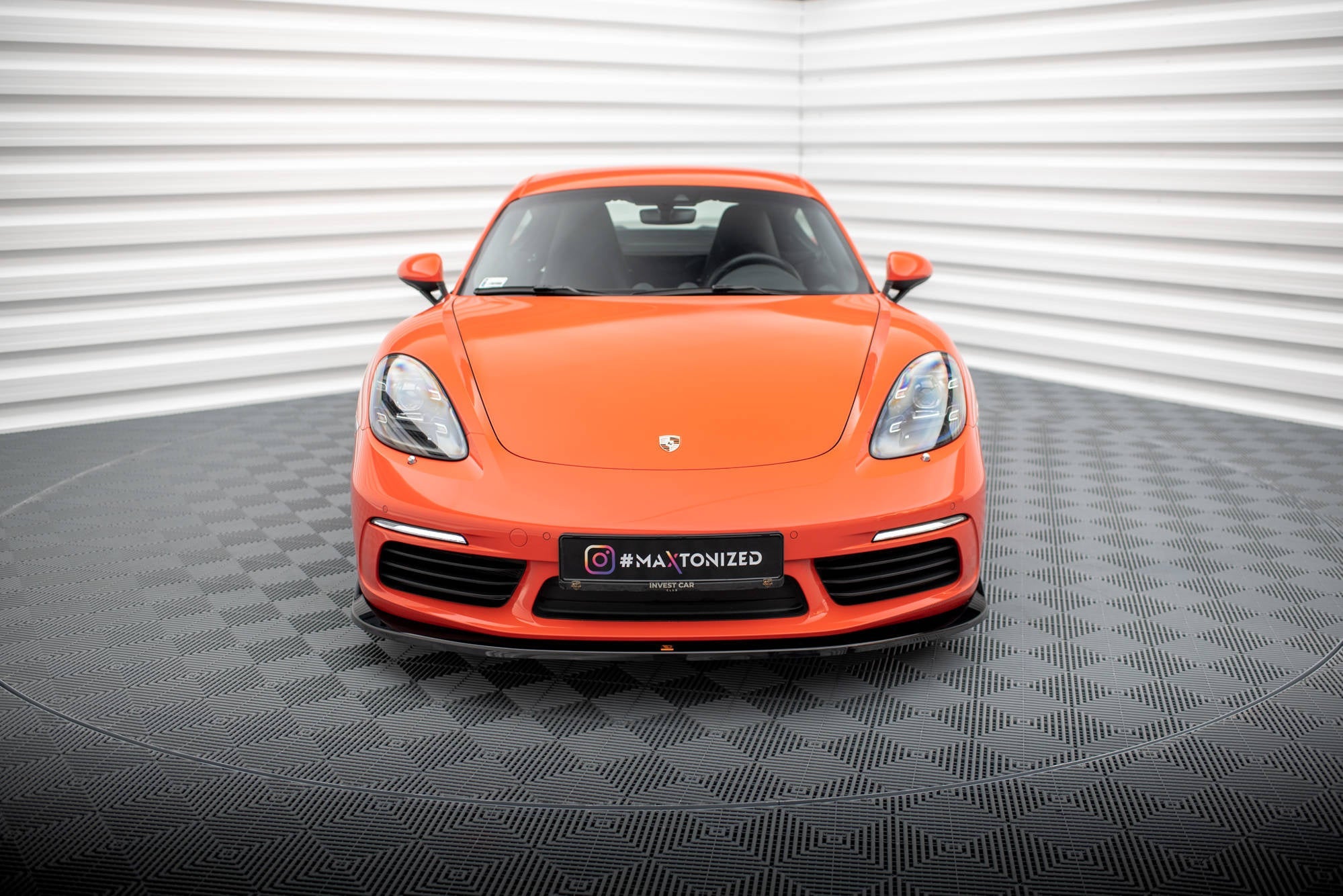 Maxton Design Splitter delantero V.2 para Porsche 718 Cayman 982c - imagen 2