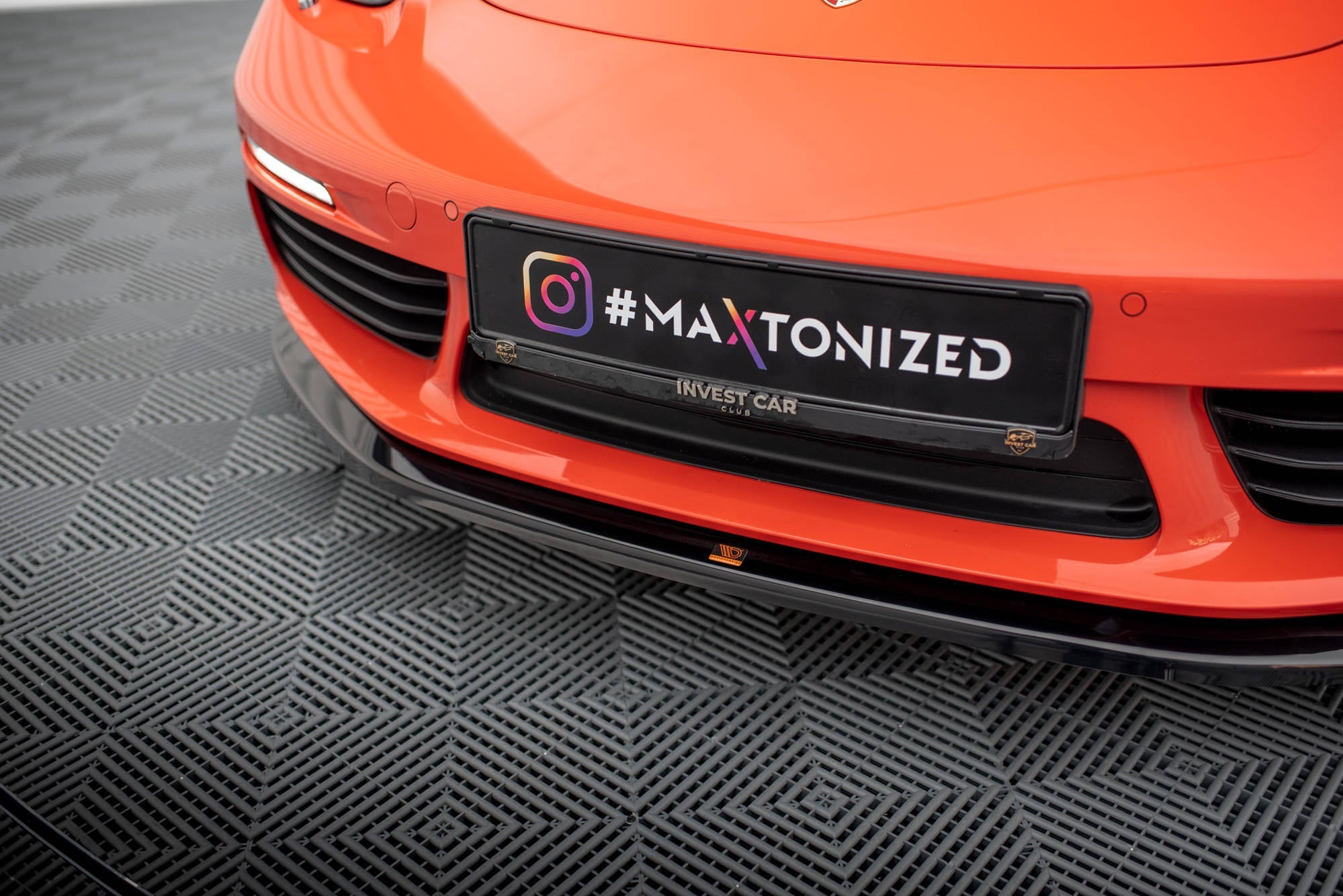 Maxton Design Splitter delantero V.2 para Porsche 718 Cayman 982c - imagen 3