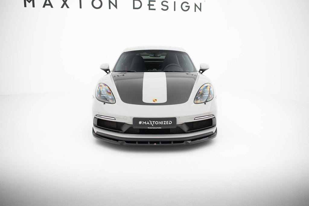 Maxton Design Splitter delantero V.2 para Porsche 718 Cayman GTS 982c / 718 Boxster GTS 982 - imagen 2