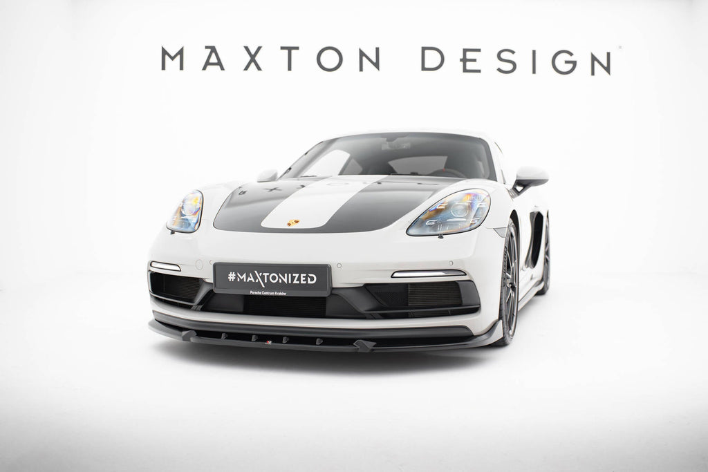 Maxton Design Splitter delantero V.2 para Porsche 718 Cayman GTS 982c / 718 Boxster GTS 982 - imagen 1
