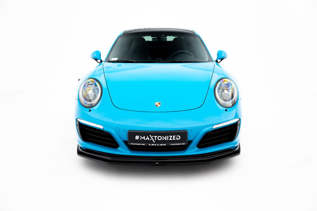 Maxton Design Splitter delantero V.2 para Porsche 911 Carrera 991 Facelift - imagen 2